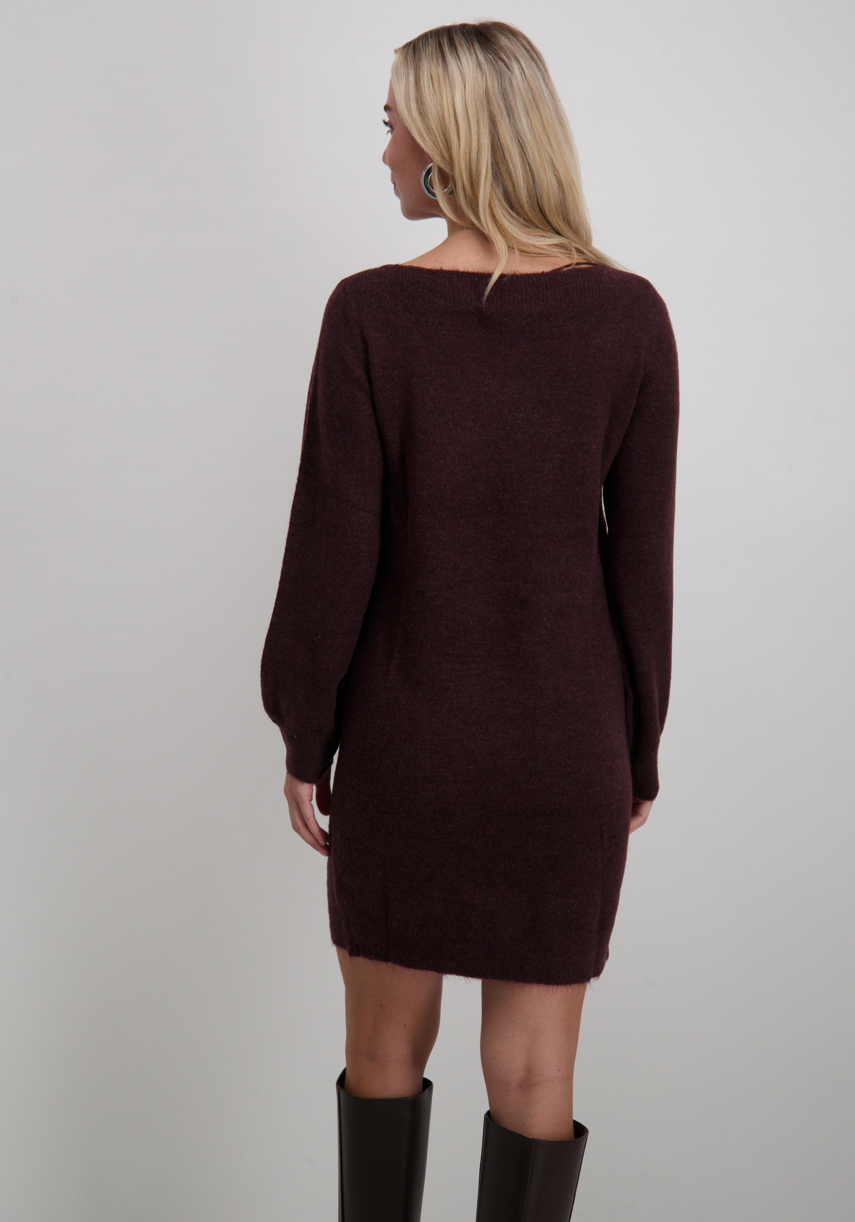 Vero moda Jurk Lefile 10296805 Bordeaux