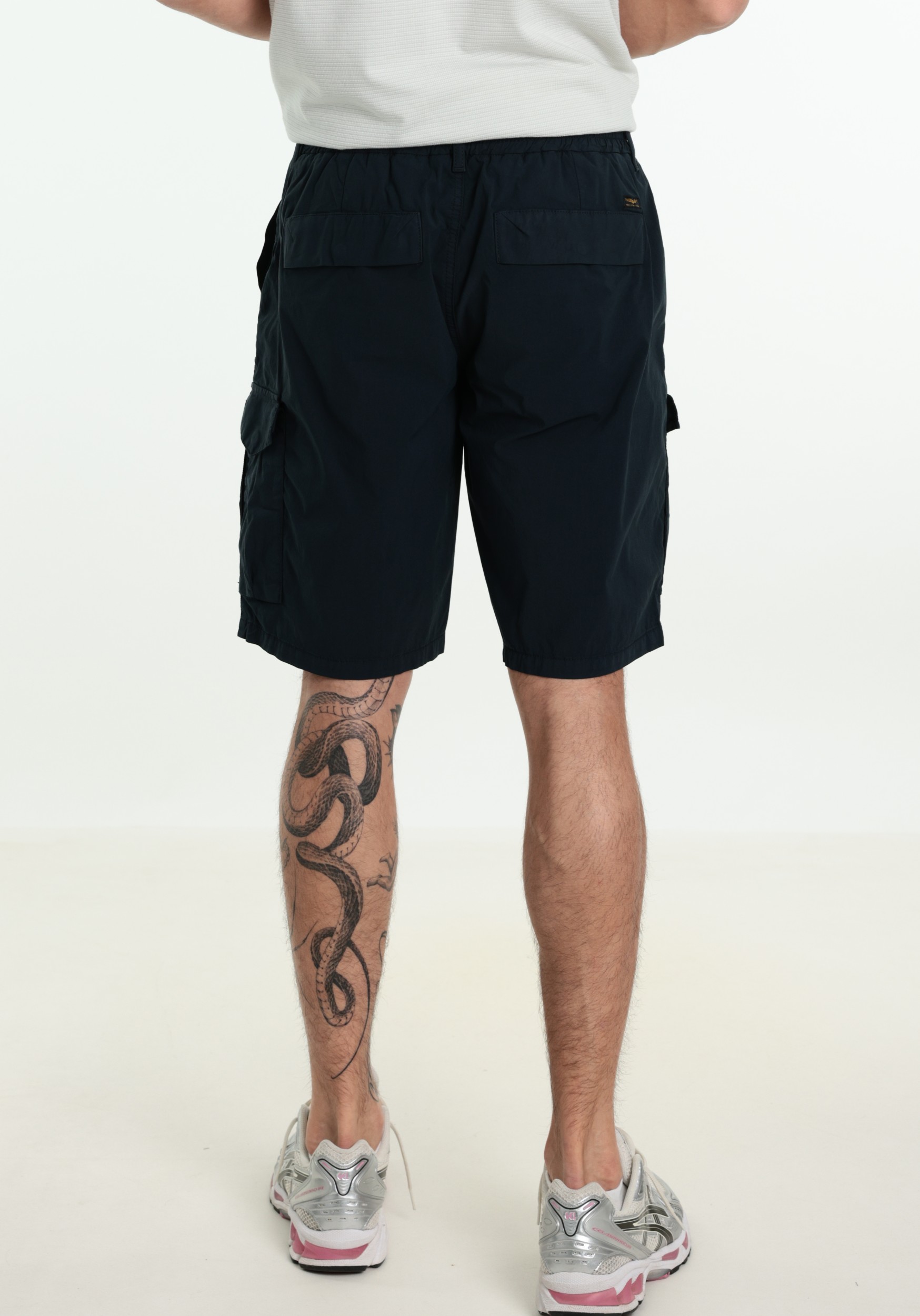 PME Legend Short hawkdown PSH2604697 Donker blauw