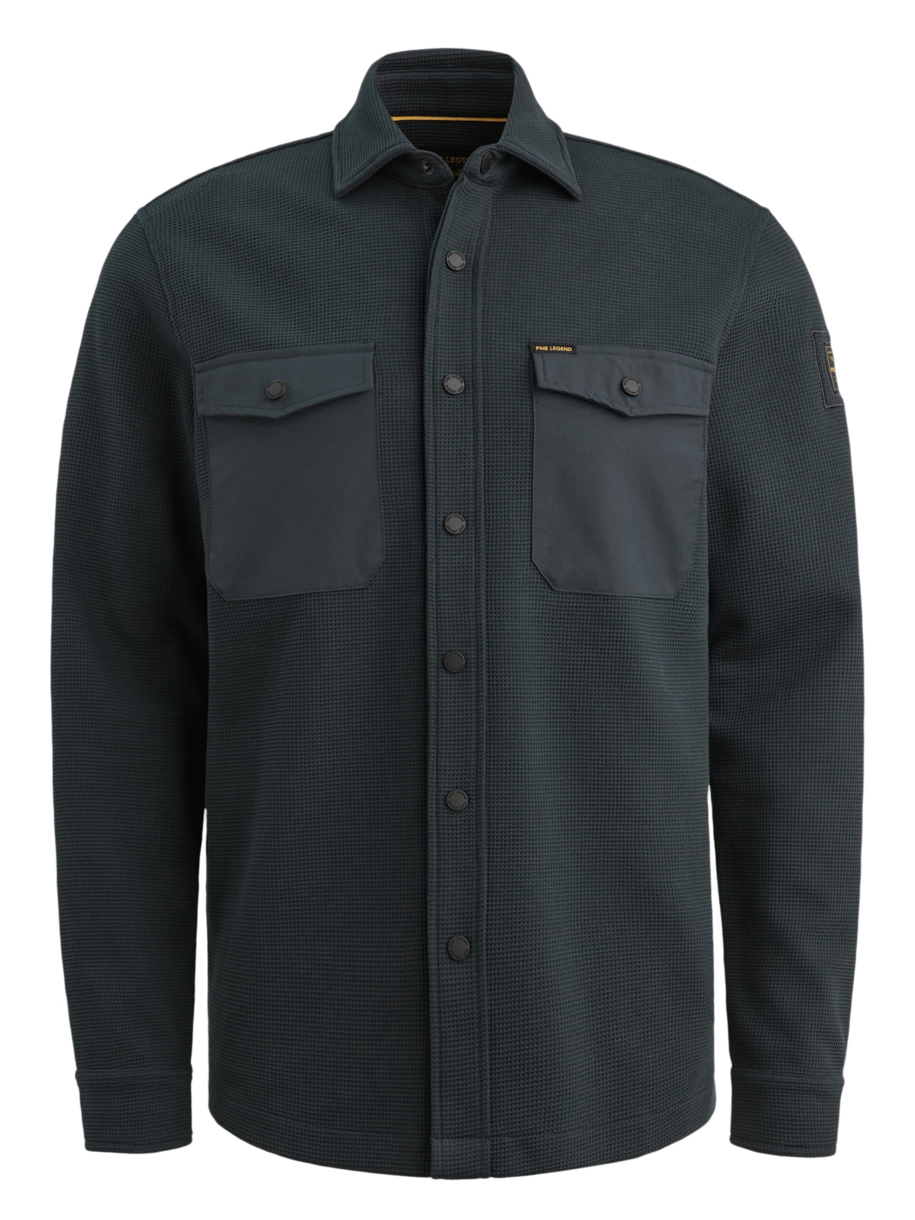 PME Legend Overshirt PSI2511246 Donker blauw