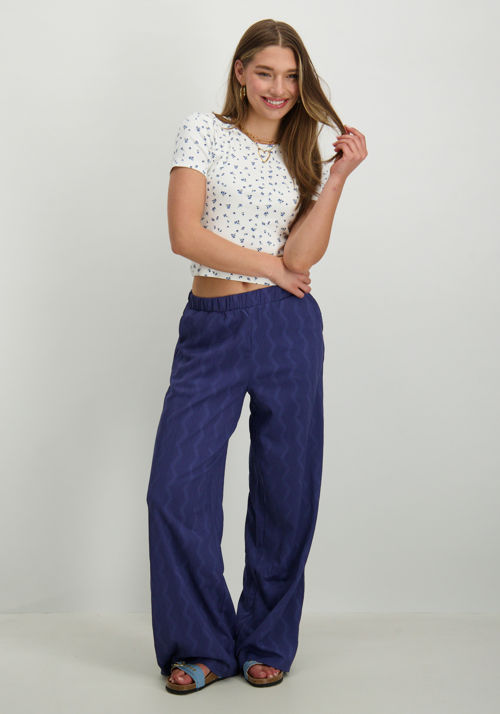 Only Broek Dia 15320122 Blauw