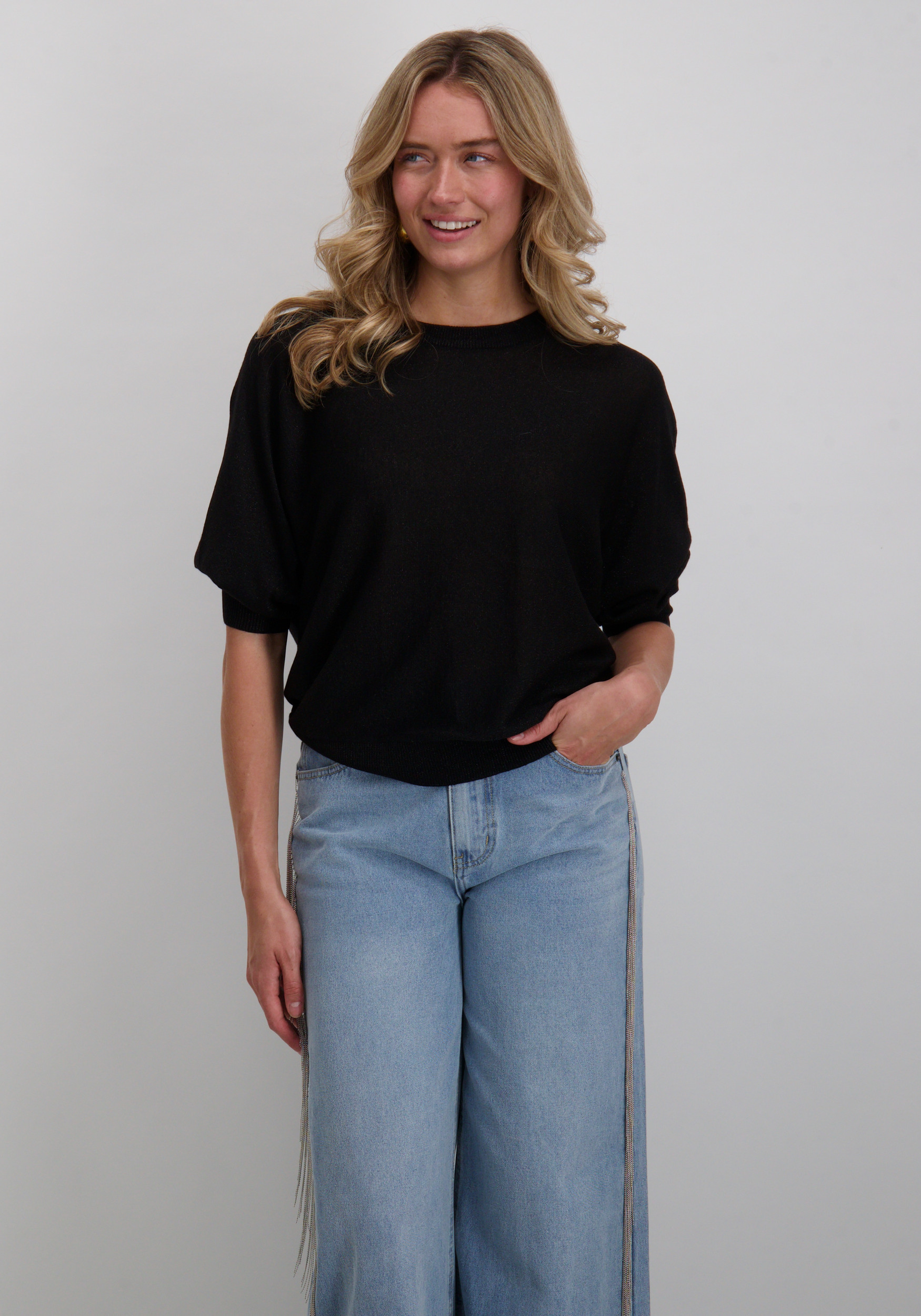 FREE|QUENT Trui Betty 207185 Zwart
