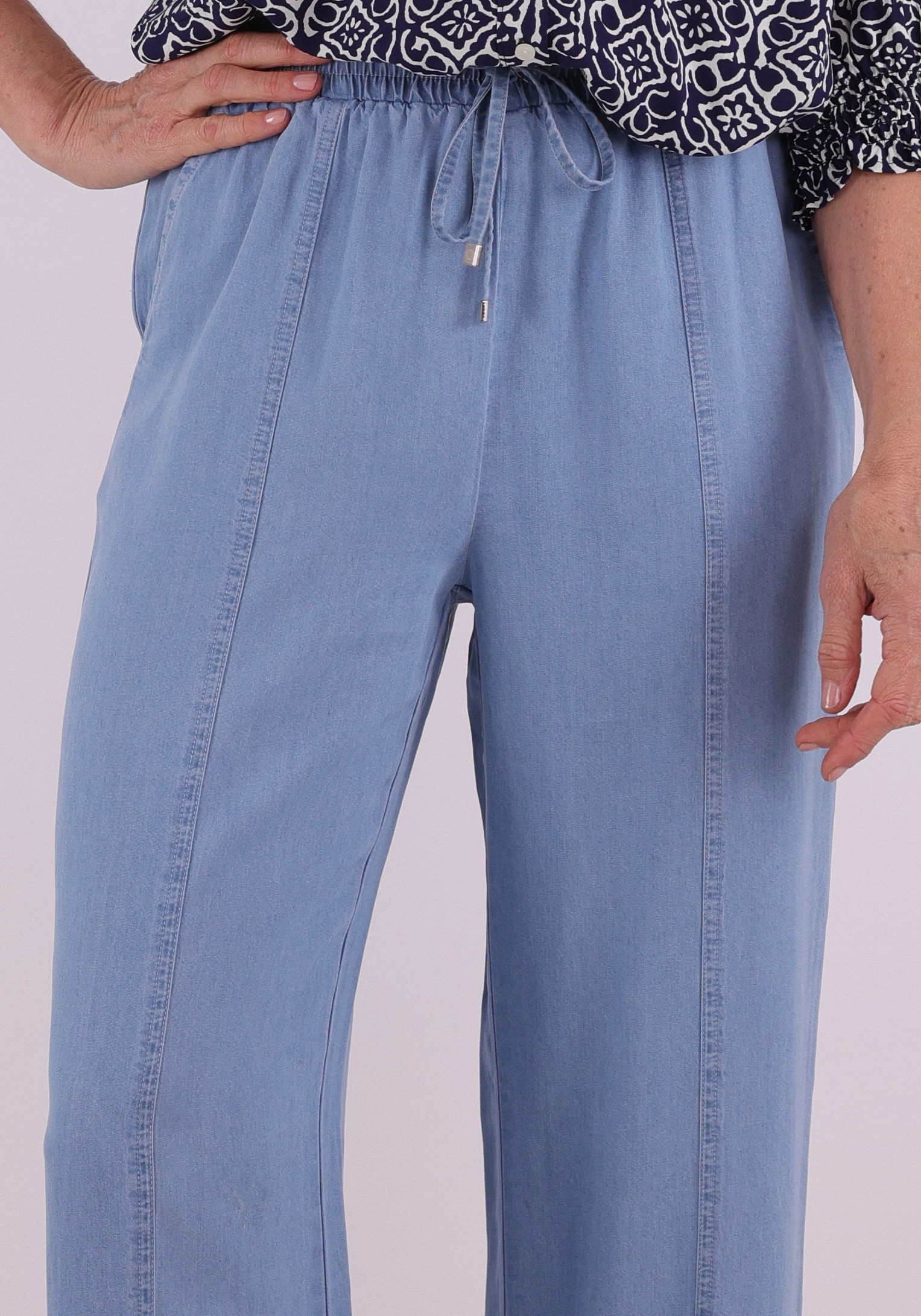 Zoso Broek 261Farah Licht blauw