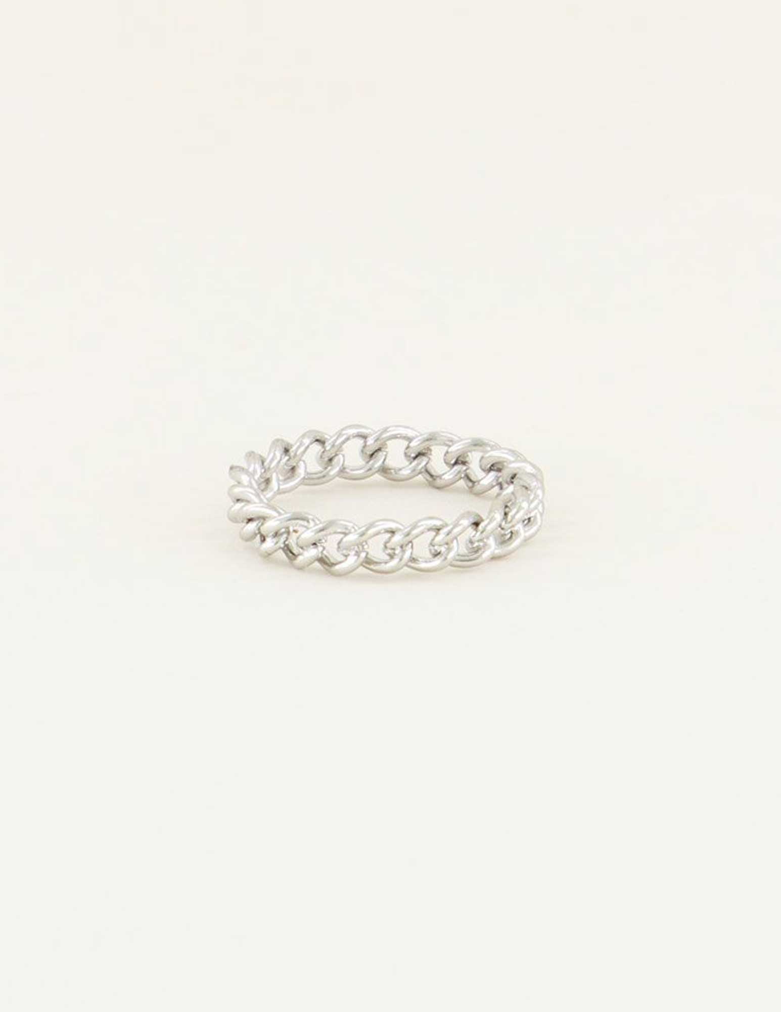 My Jewellery Ring kleine schakels MJ00831 Zilver
