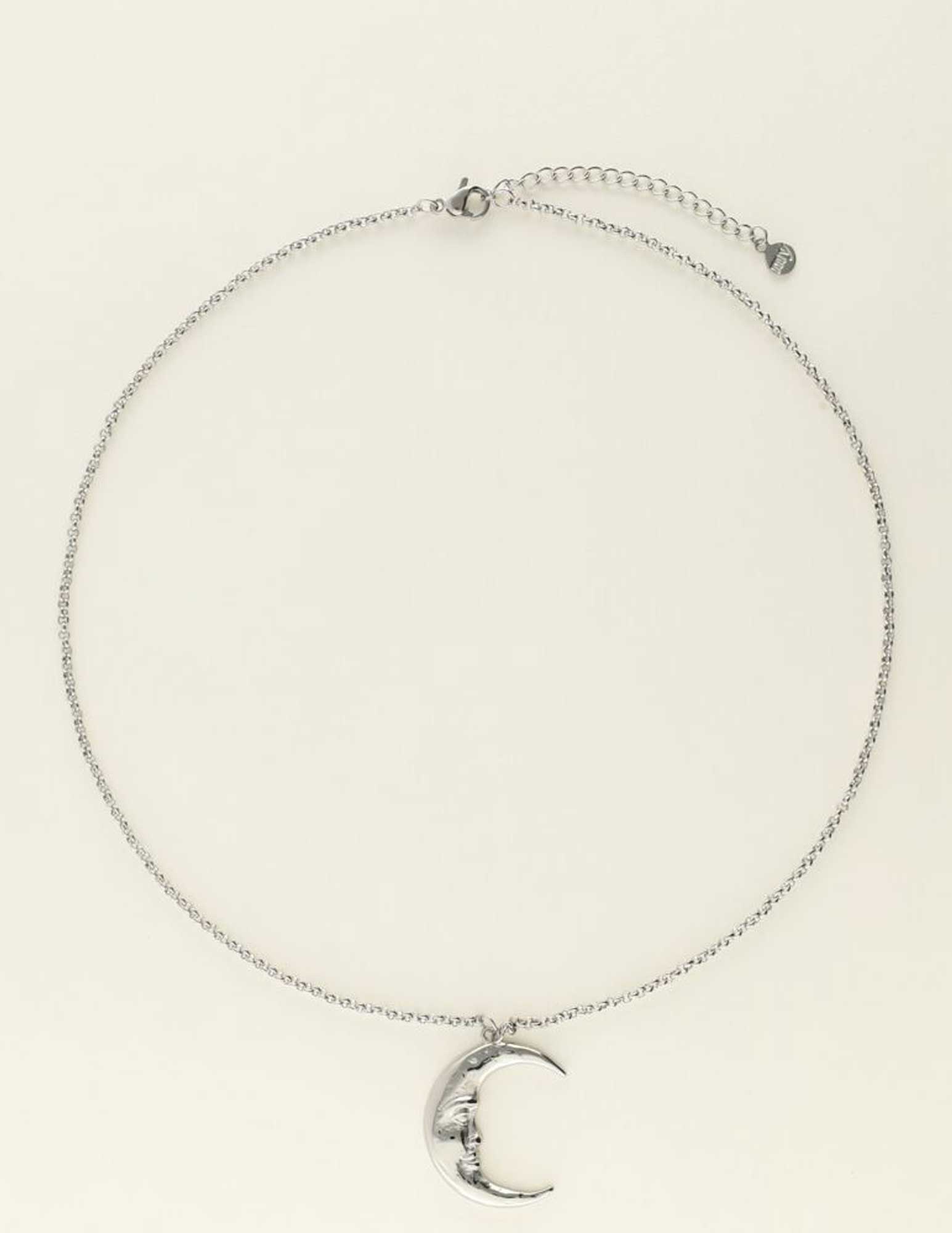 My Jewellery Mystic ketting met maan MJ09425 Zilver