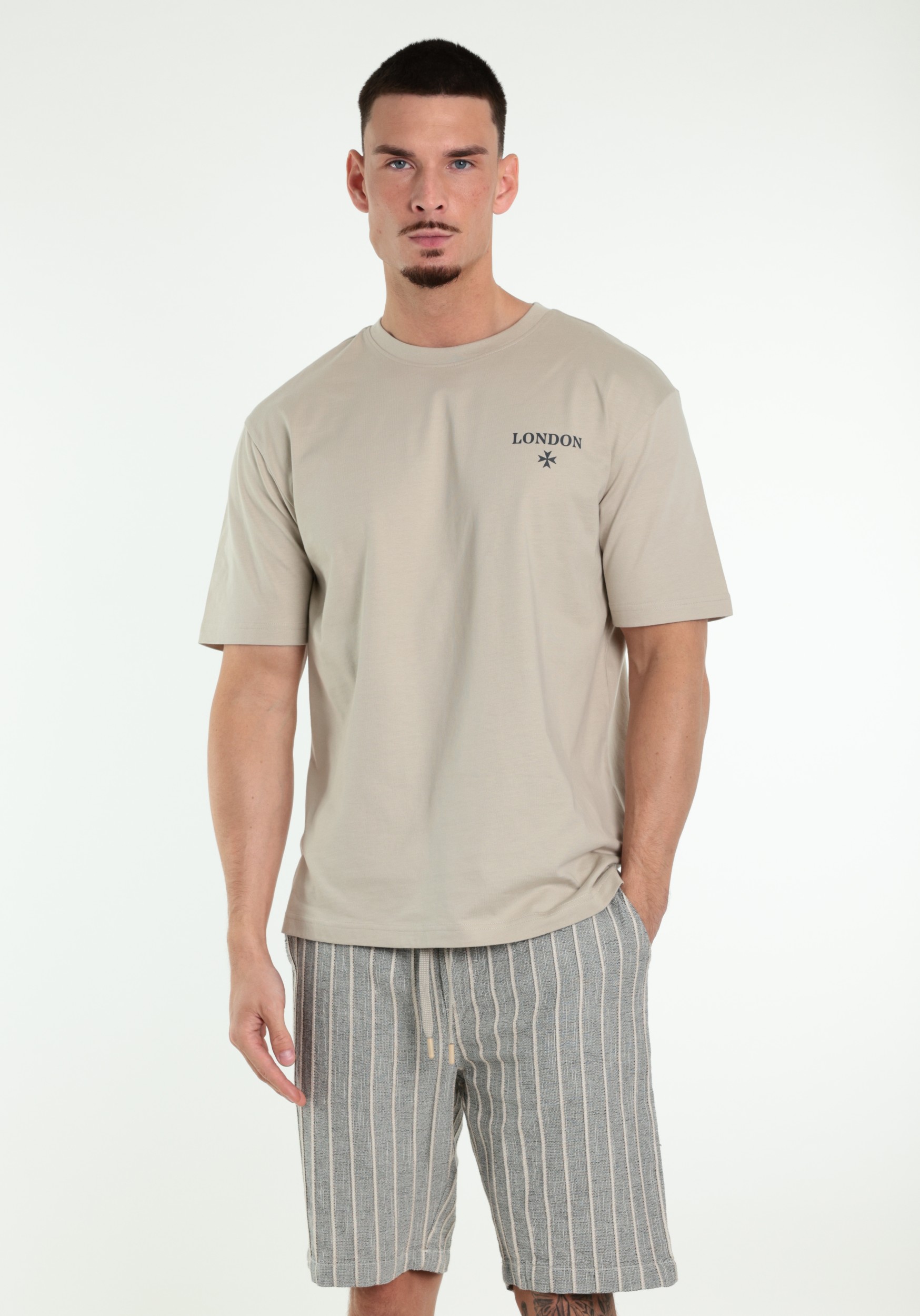 ONLY & SONS T-shirt Fred 22038318 Beige