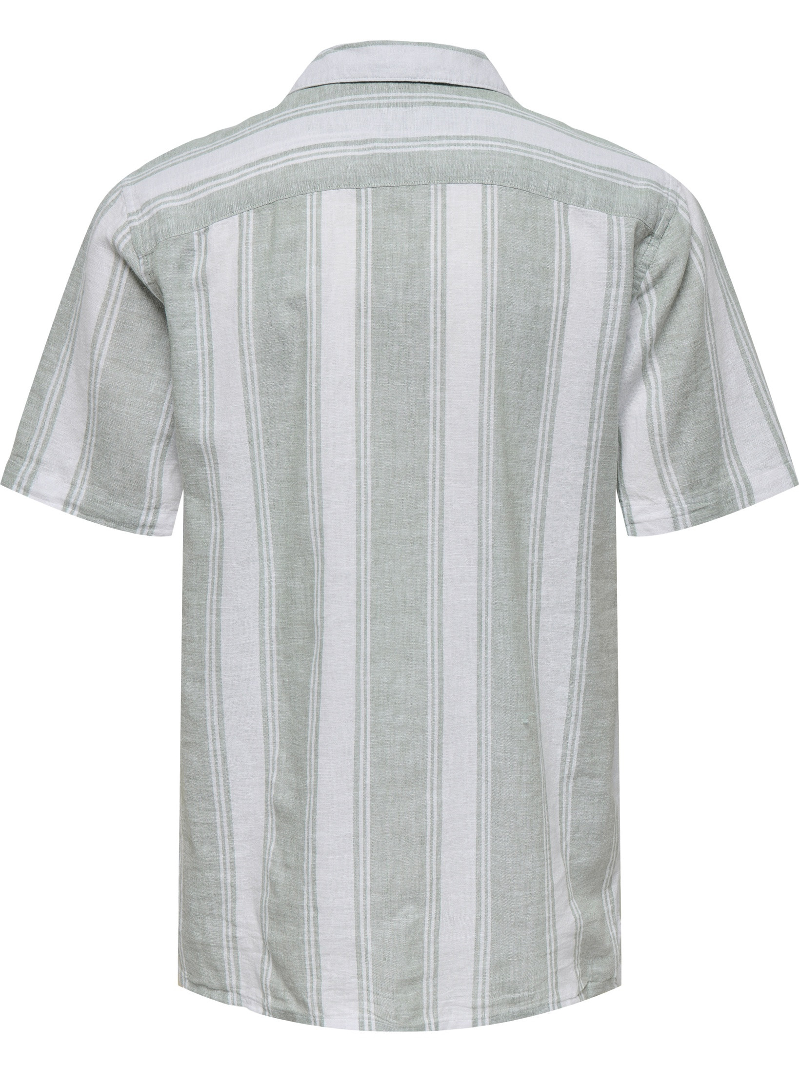 ONLY & SONS Overhemd Caiden met strepen 22026109 Licht groen