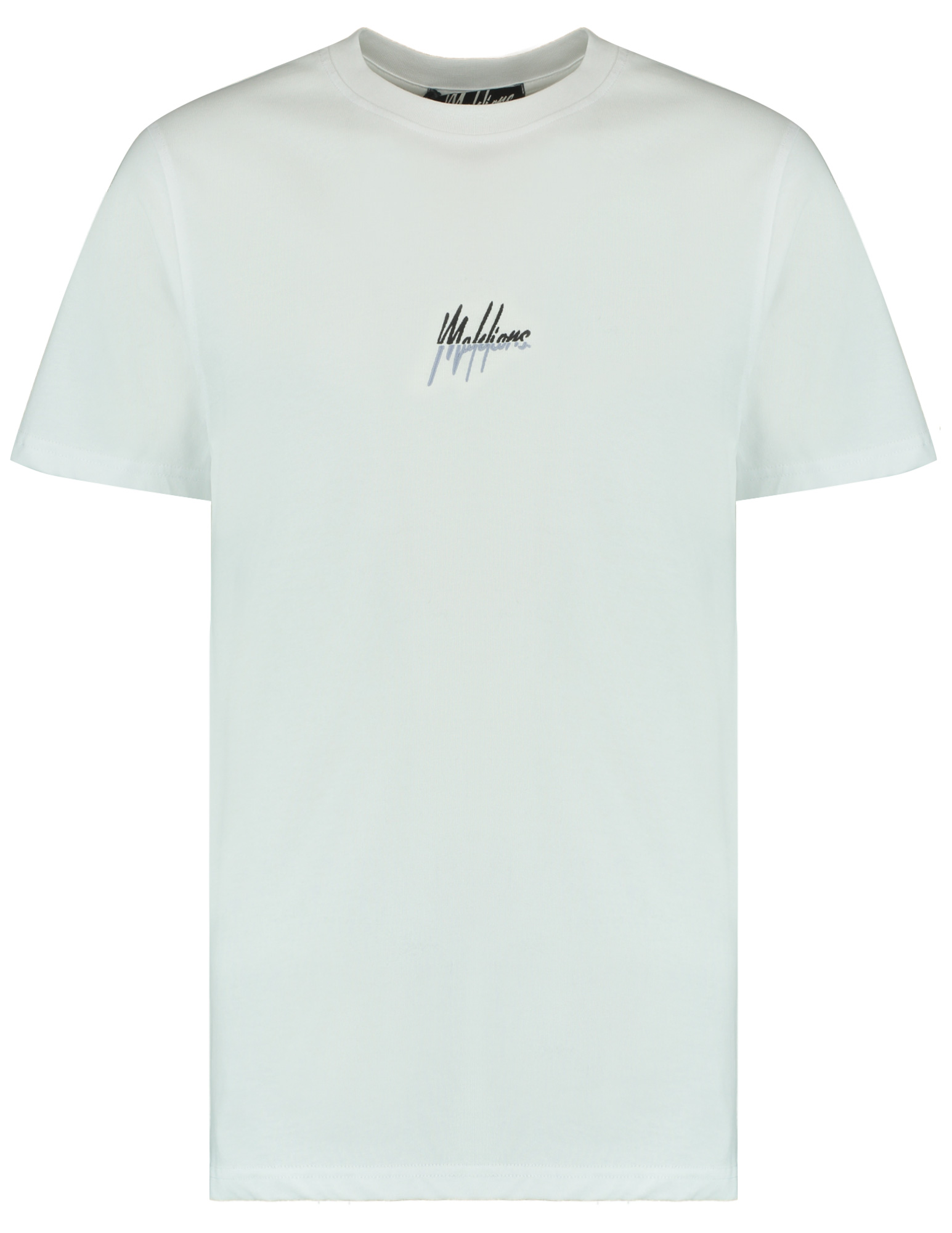 Malelions T-shirt Split oversized  MMC30026011 Wit
