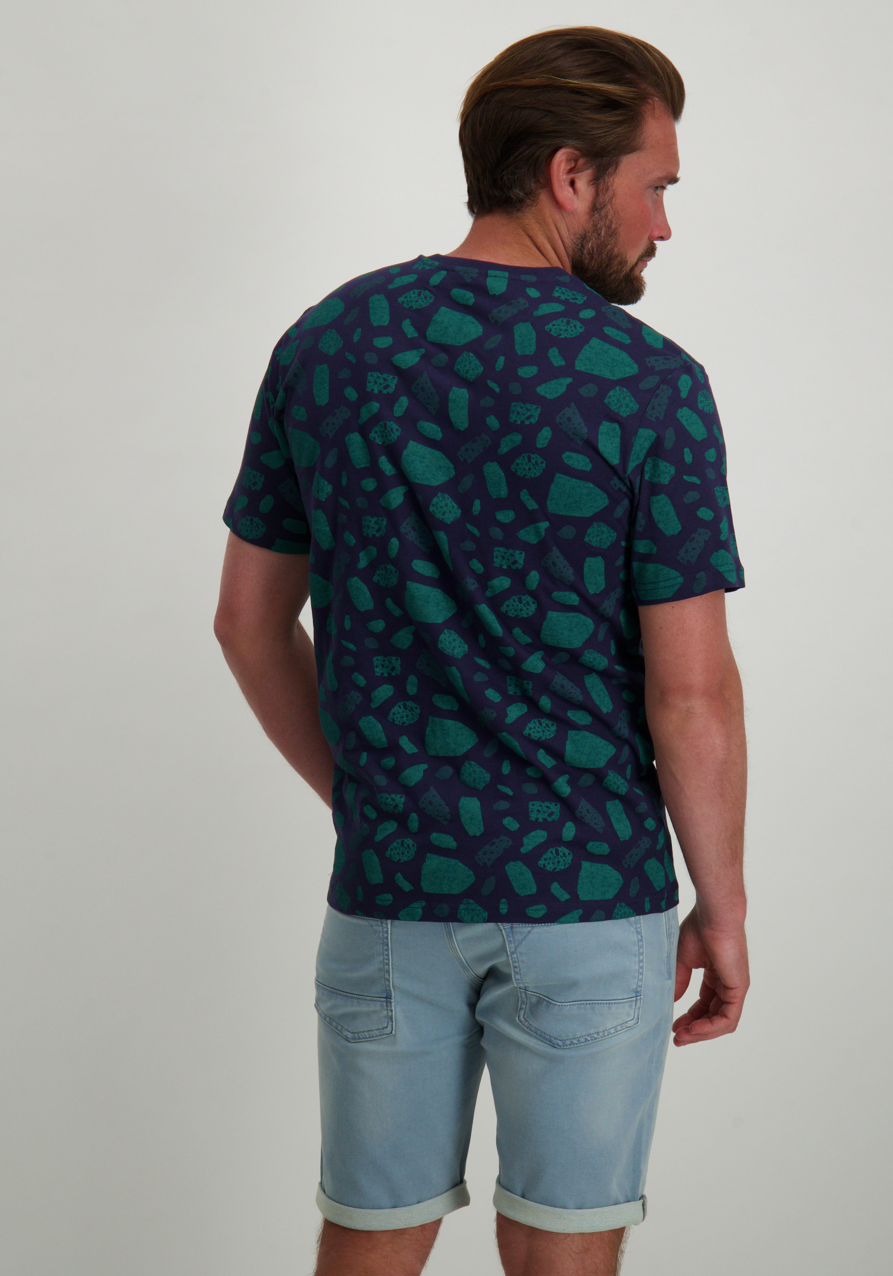 ONLY & SONS T-shirt Levi 22023392 Donker Blauw