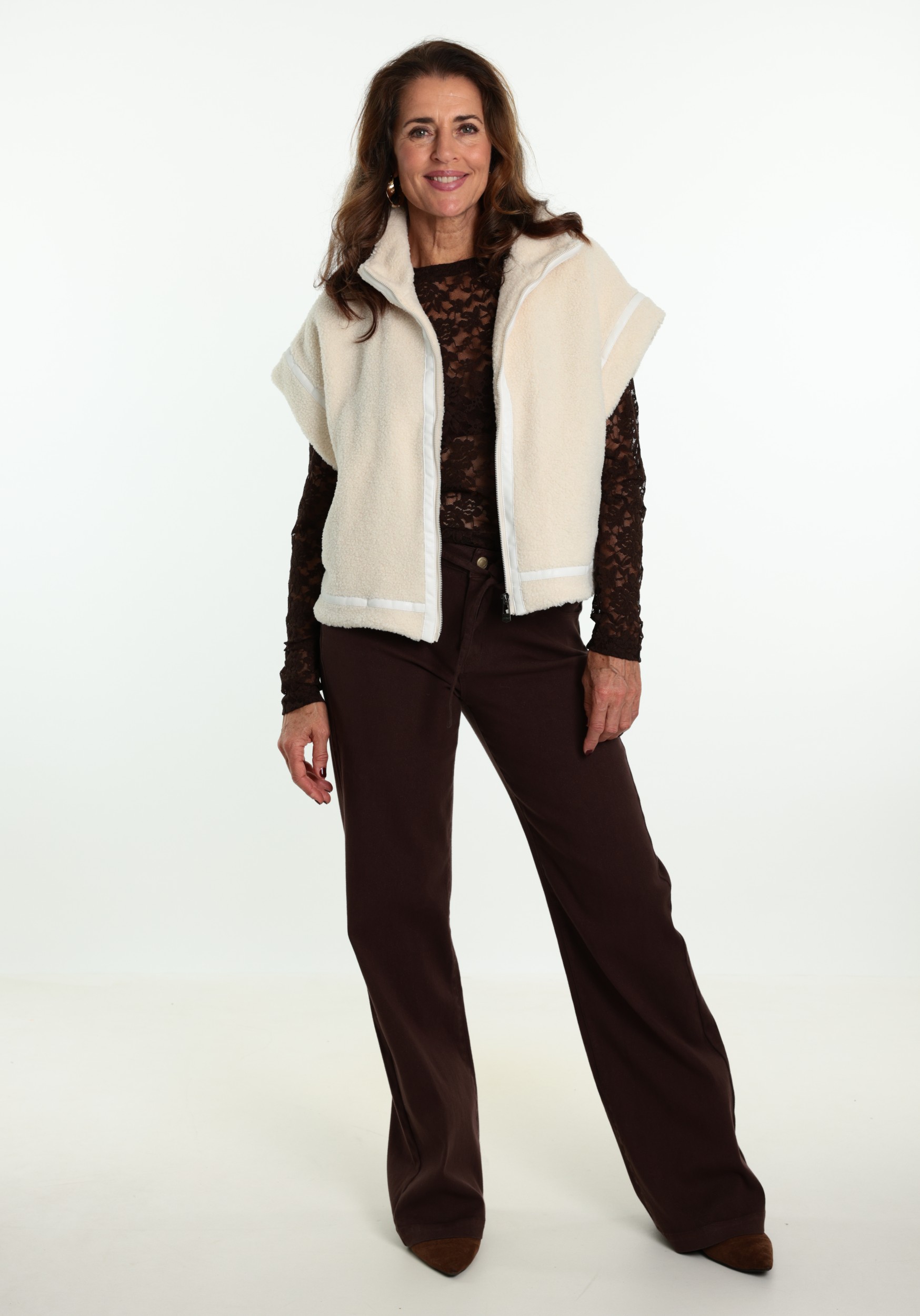 Zoso Gilet 264Annelot Ecru