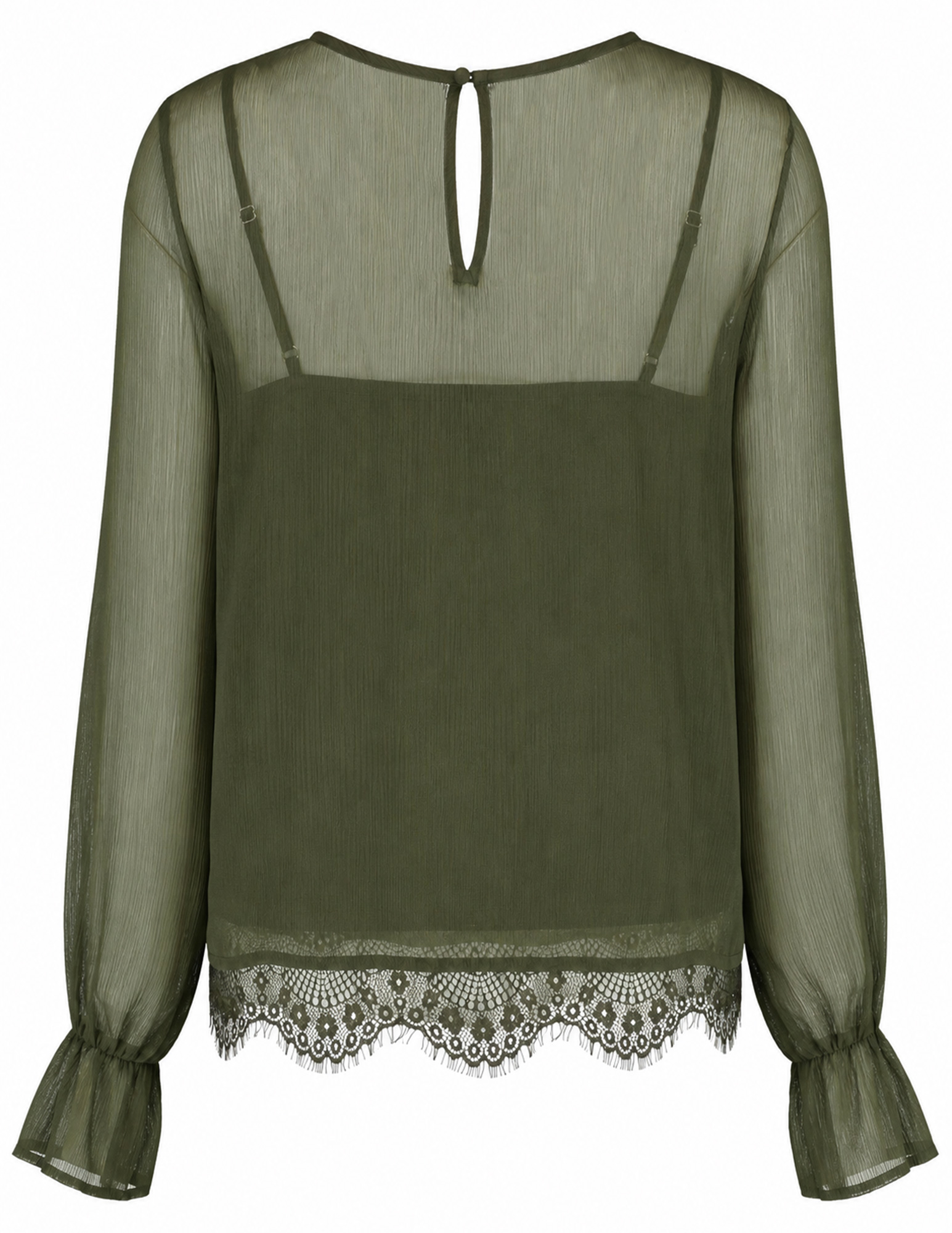 VERO MODA Blouse Lalie 10352679 Groen