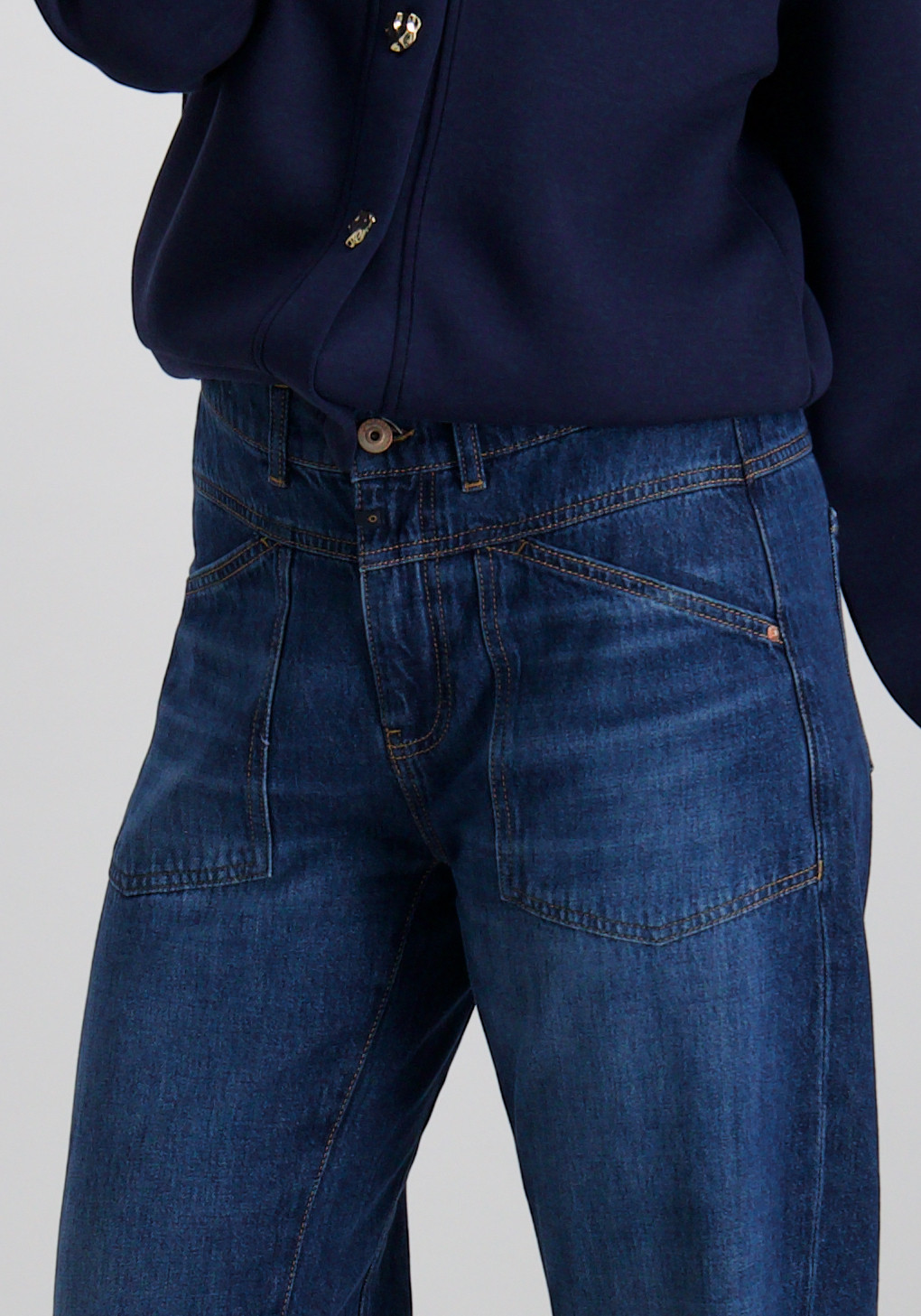 Cup of Joe Ballon jeans Selena Donker blauw