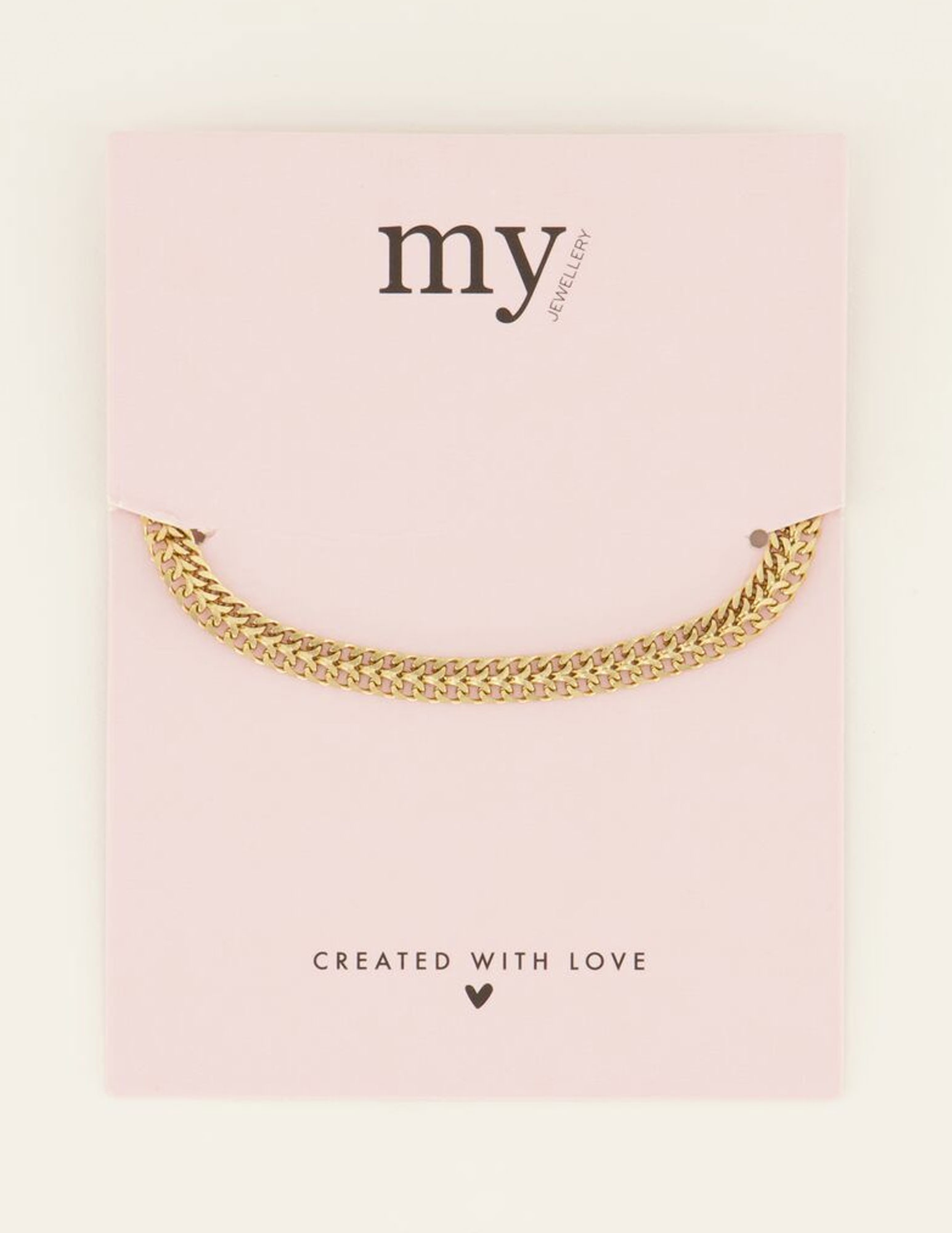 My Jewellery Armand klassieke schakels MJ07974 Goud