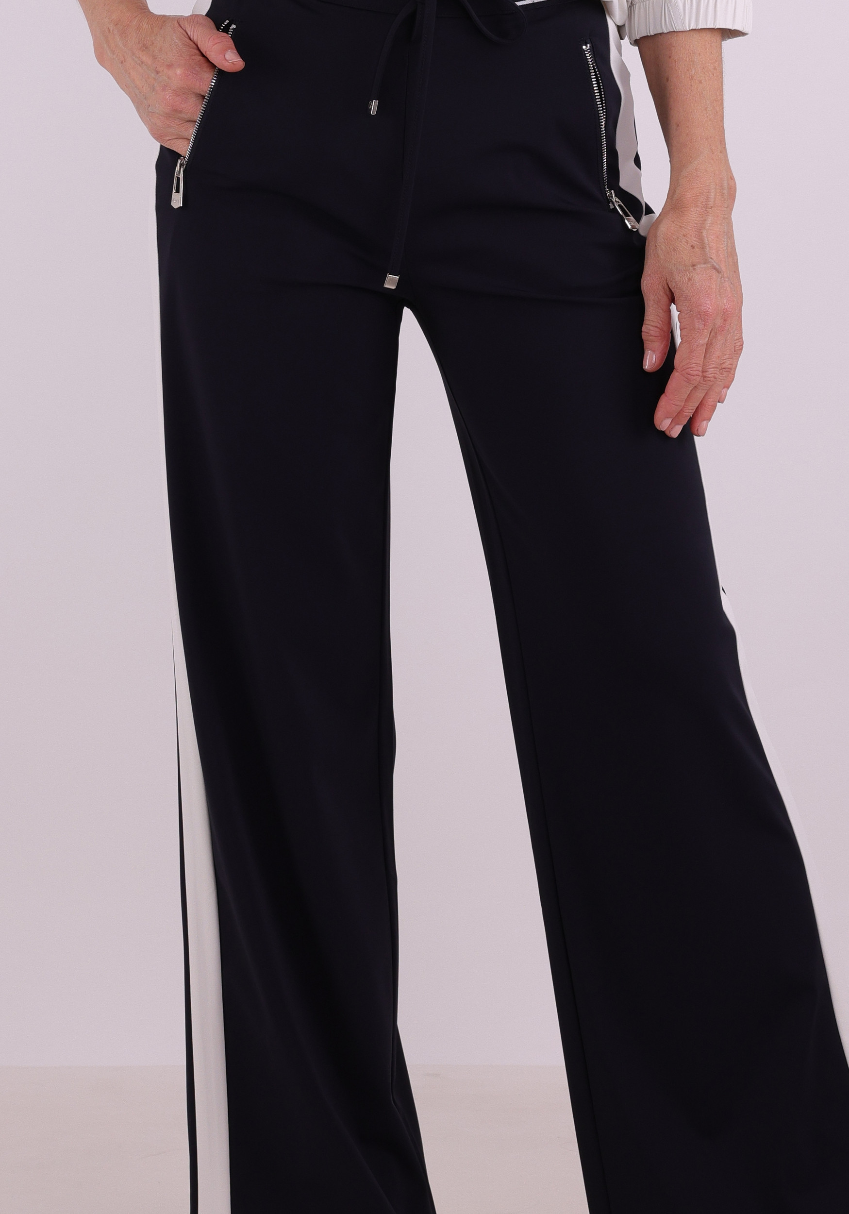 Zoso Broek 261Morgan Donker blauw