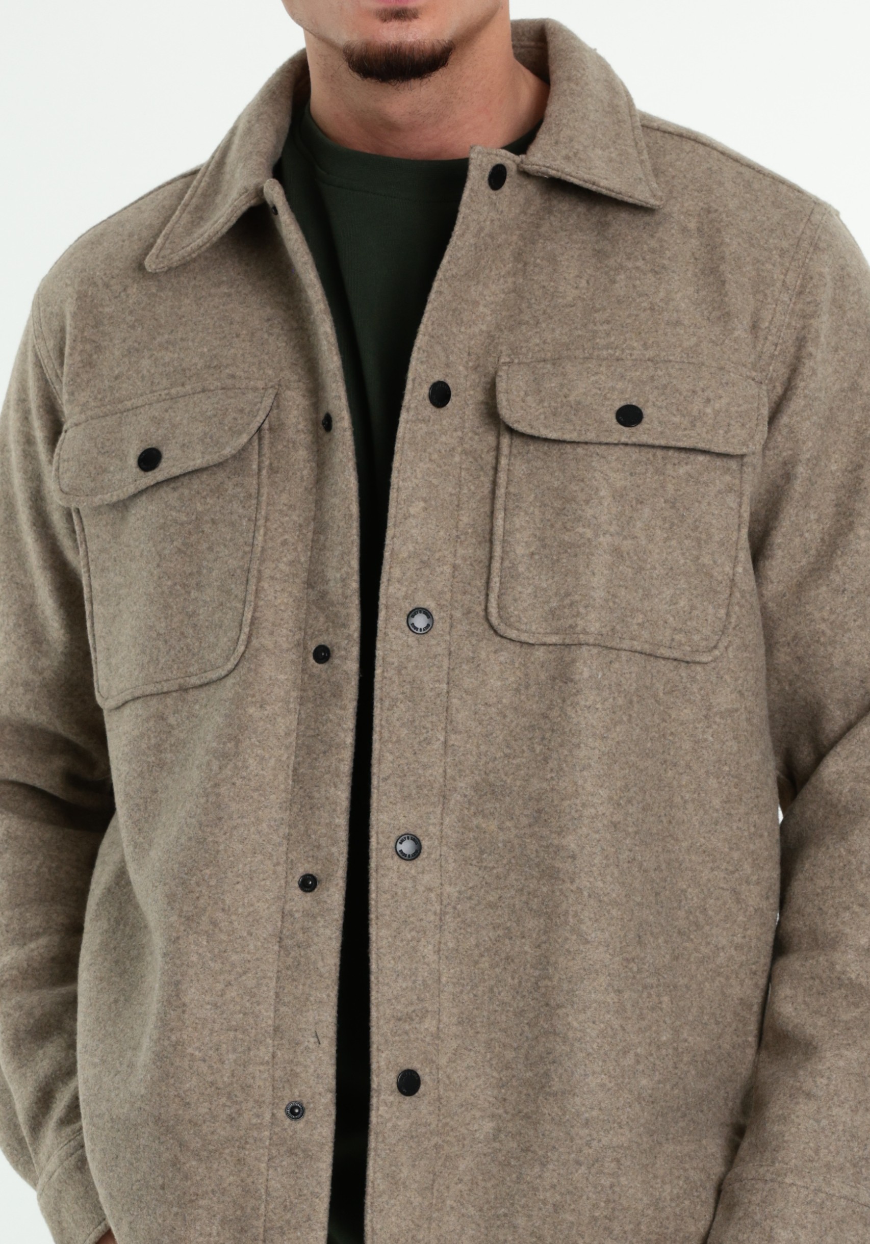 ONLY & SONS Overshirt Ash 22023564 Beige