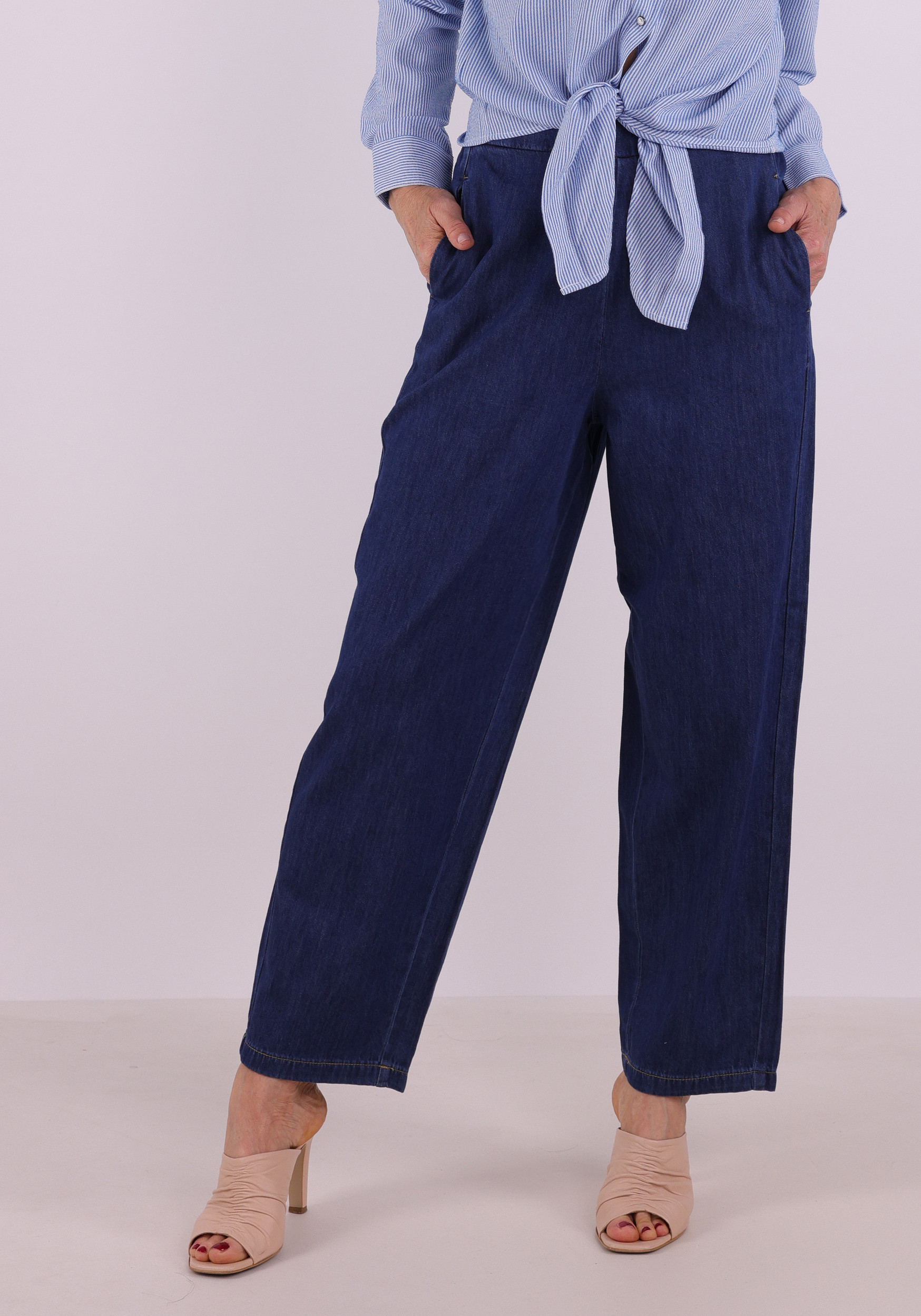 Culture Broek Lava arpa 50112814 Donker blauw