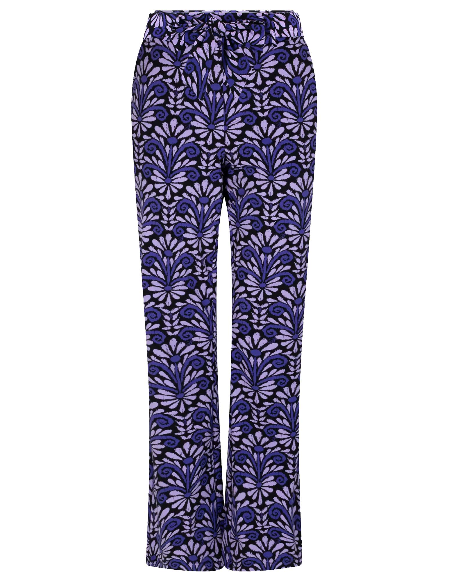 Zoso Broek met print 234Katrina Paars