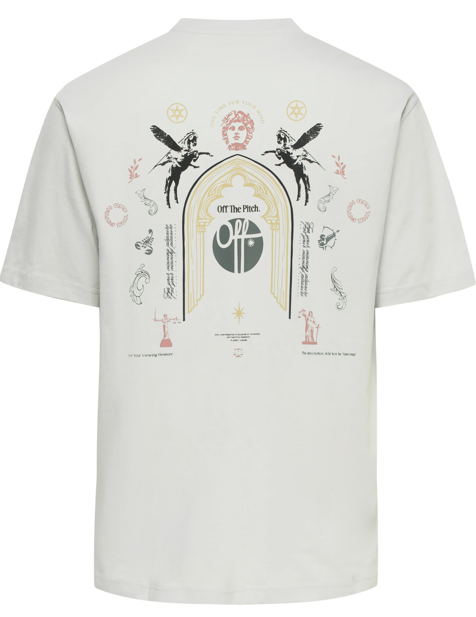 Off The Pitch T-shirt Sacred  OTP261035 Wit