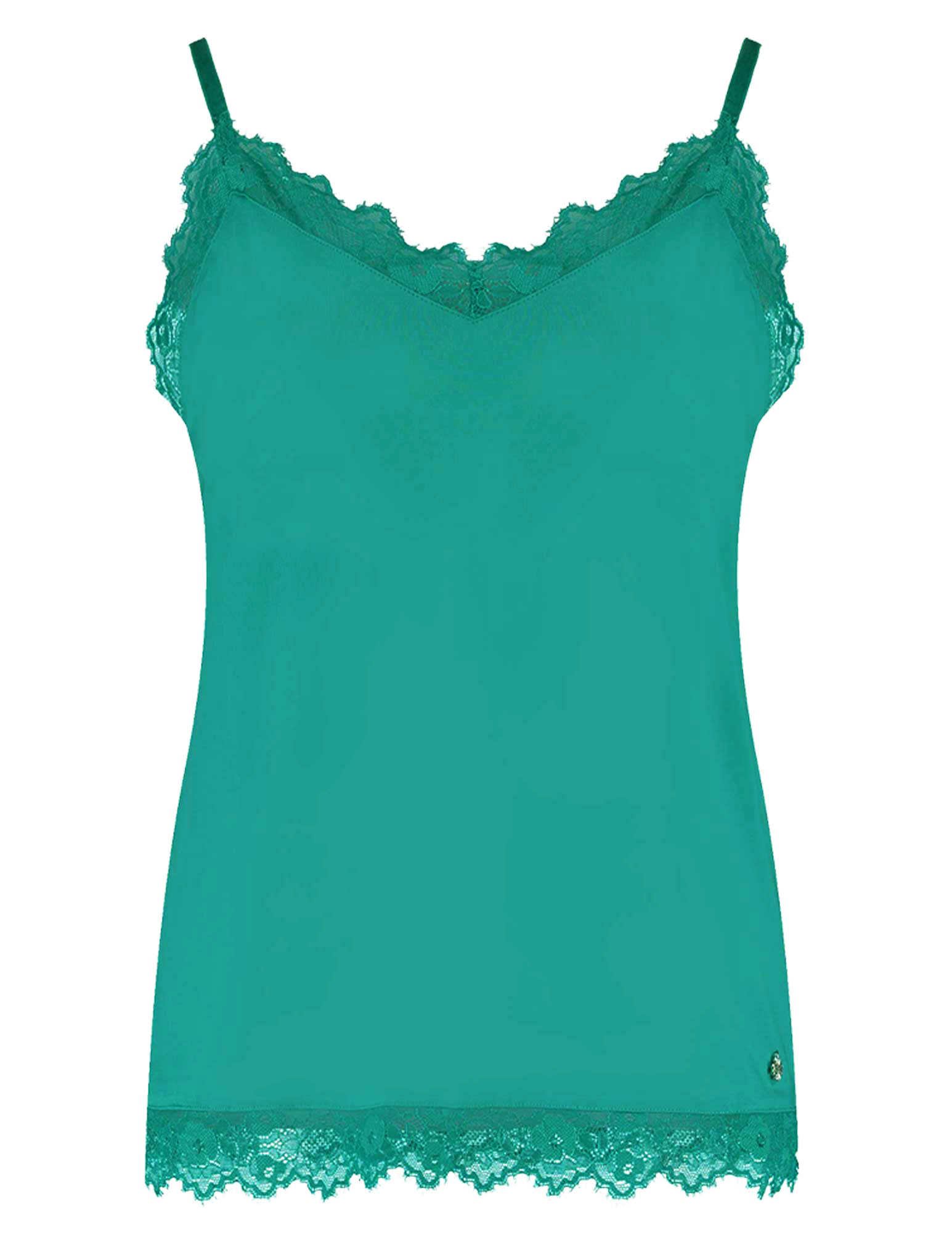 Harper & Yve Kanten top Yve FW23P400 Turquoise