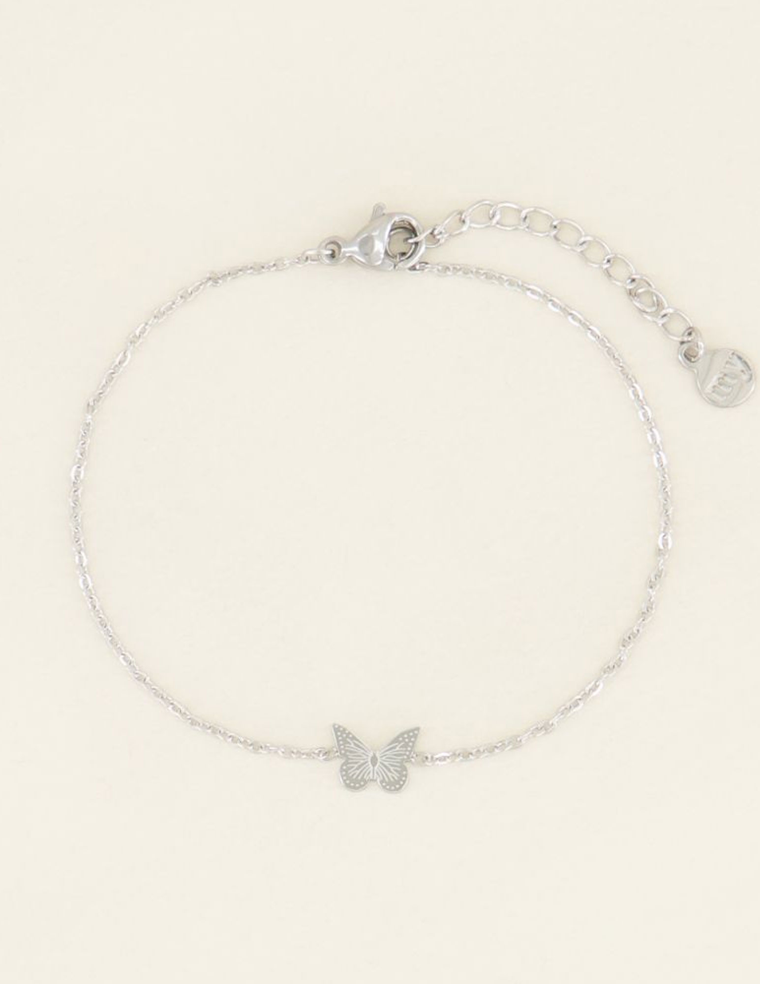 My Jewellery Armband vlinder MJ04229 Zilver