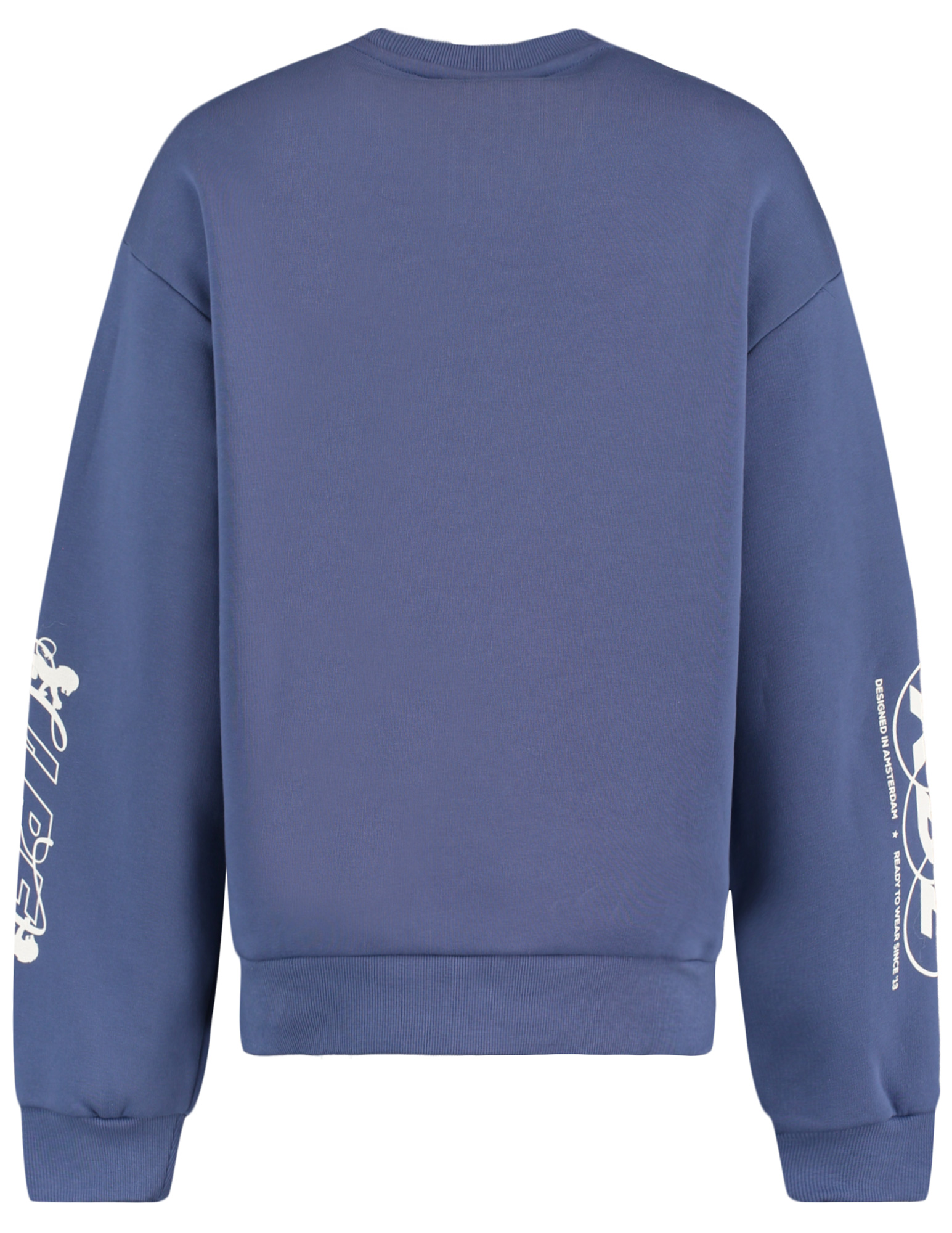 Colourful Rebel Sweater Logo's WS417202 Raf blauw