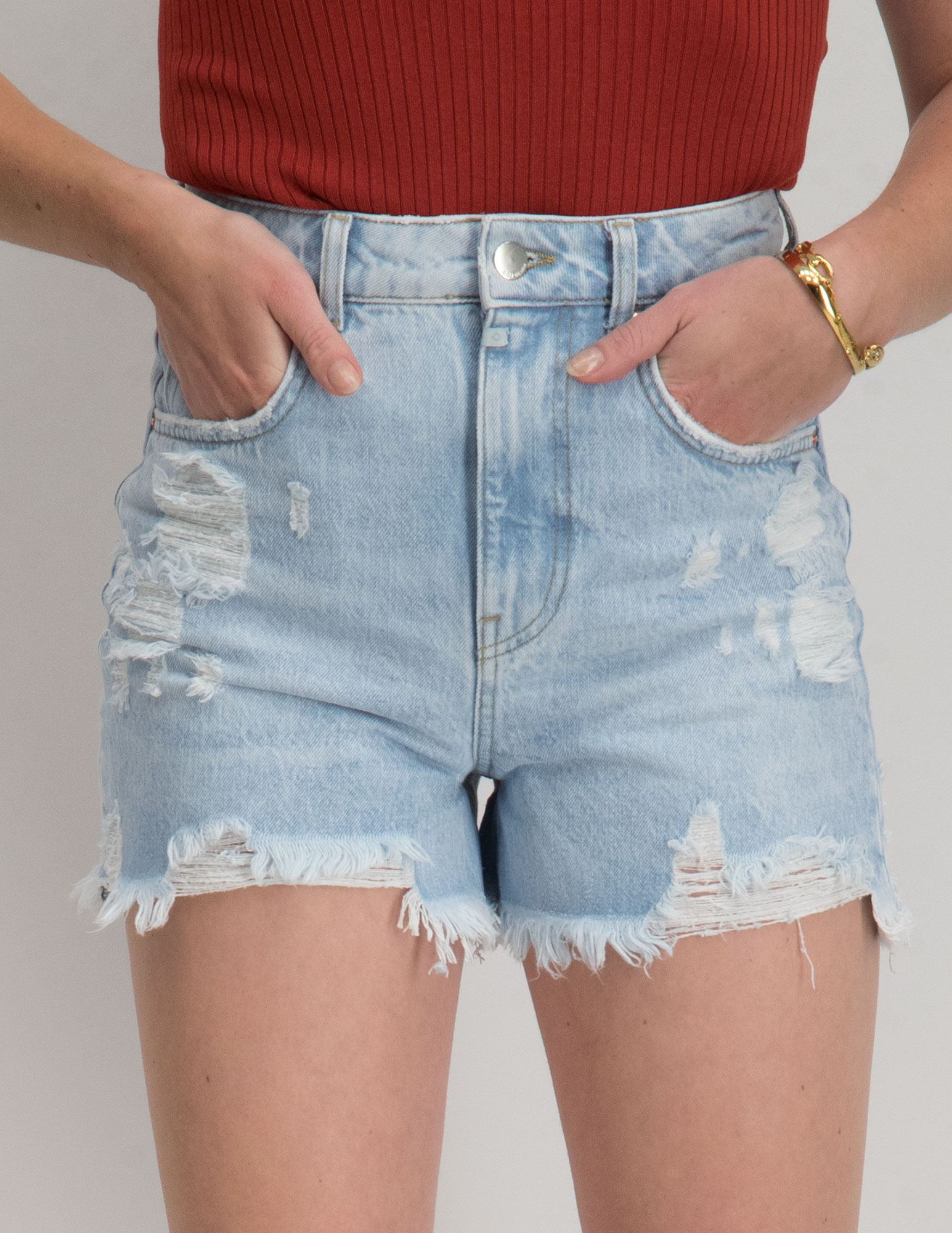 Cup of Joe Korte broek Naomi Licht blauw