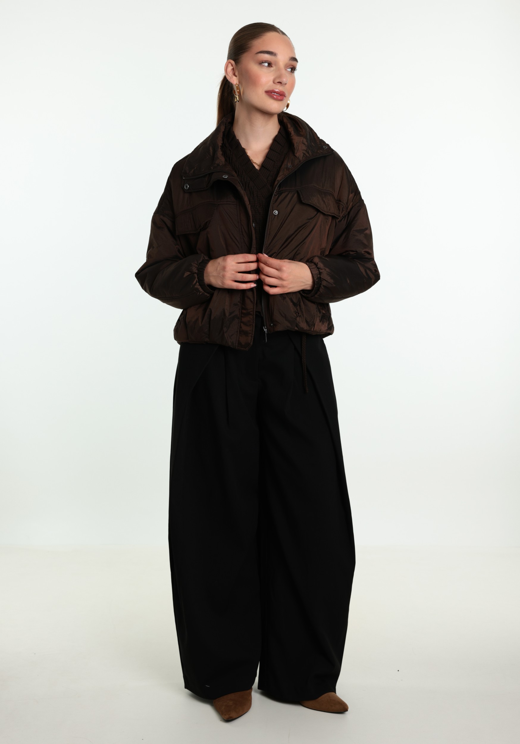 Harper & Yve Jacket Clay AW6N215 Donker bruin