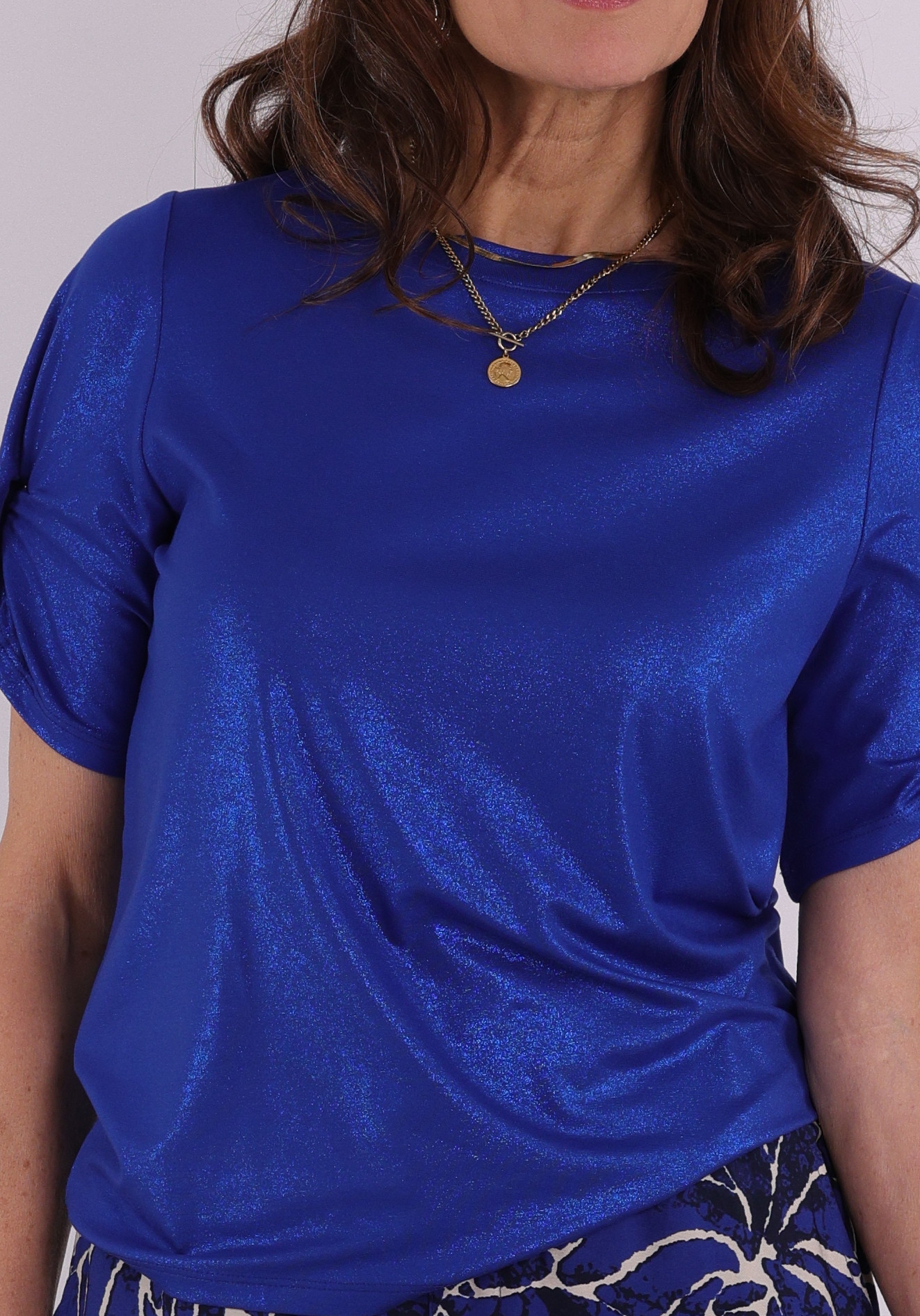 Tramontana T-shirt Coated D02-19-401 Blauw