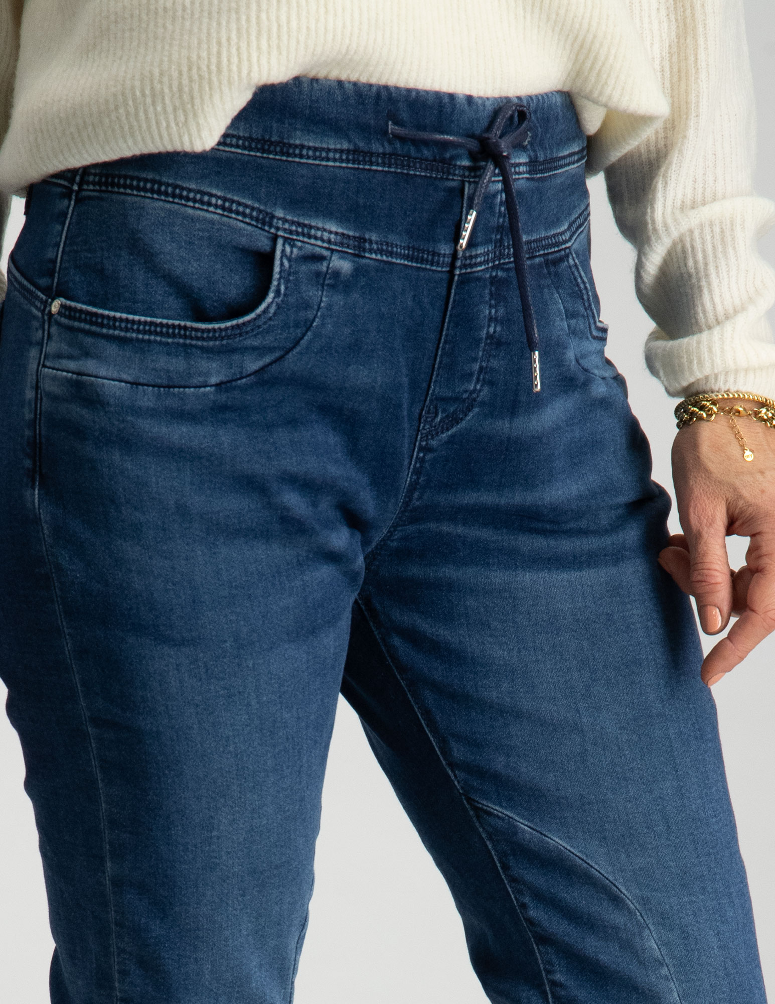 Cup of Joe Broek Mila Jeans blauw