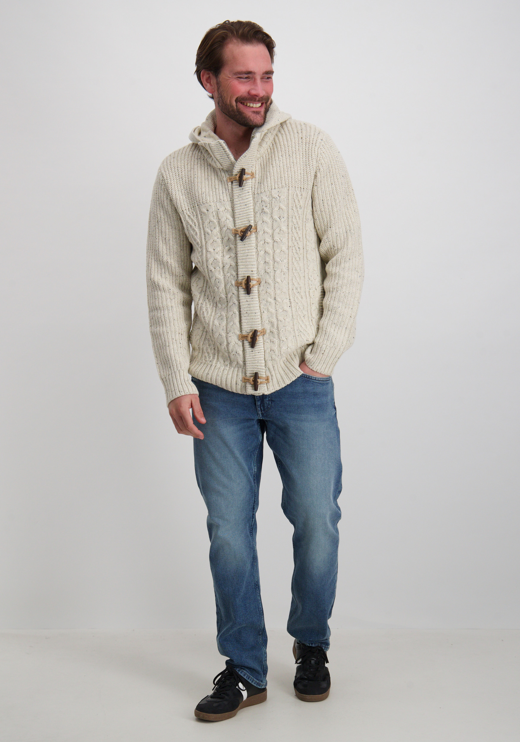 Petrol Vest M-3050-KWH210 Ecru