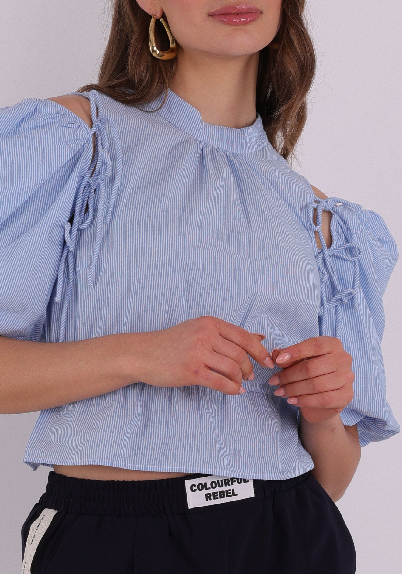 Harper & Yve Blouse Jacey SS6C400 Licht blauw