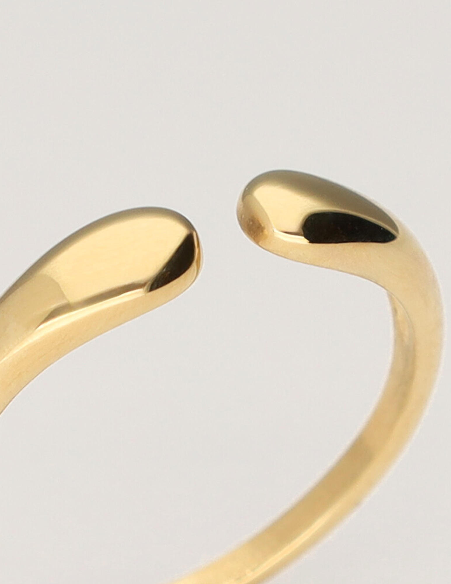 My Jewellery Minimalistische open ring MJ12053 Goud