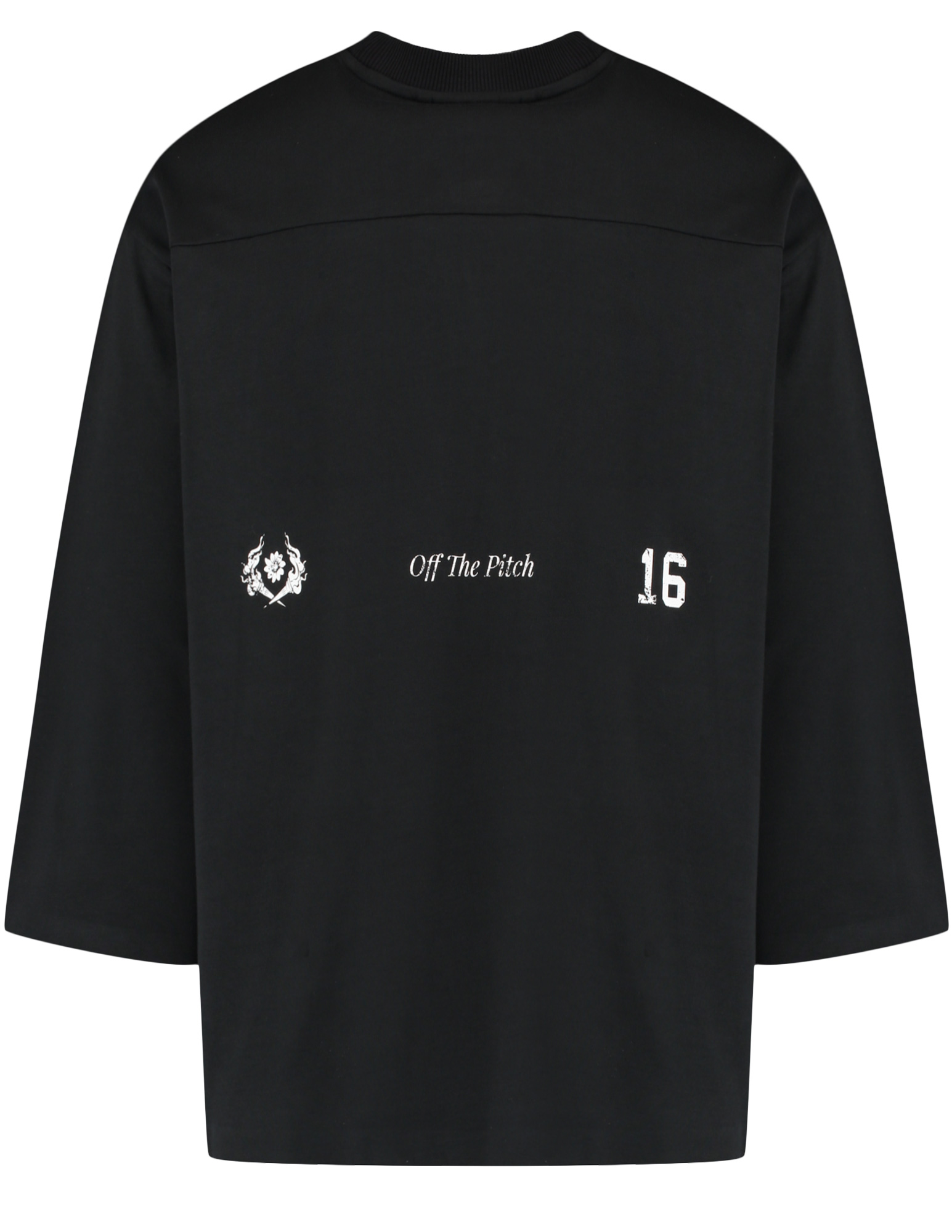 Off The Pitch T-Shirt Pitch pro raw edge OTP253402 Zwart