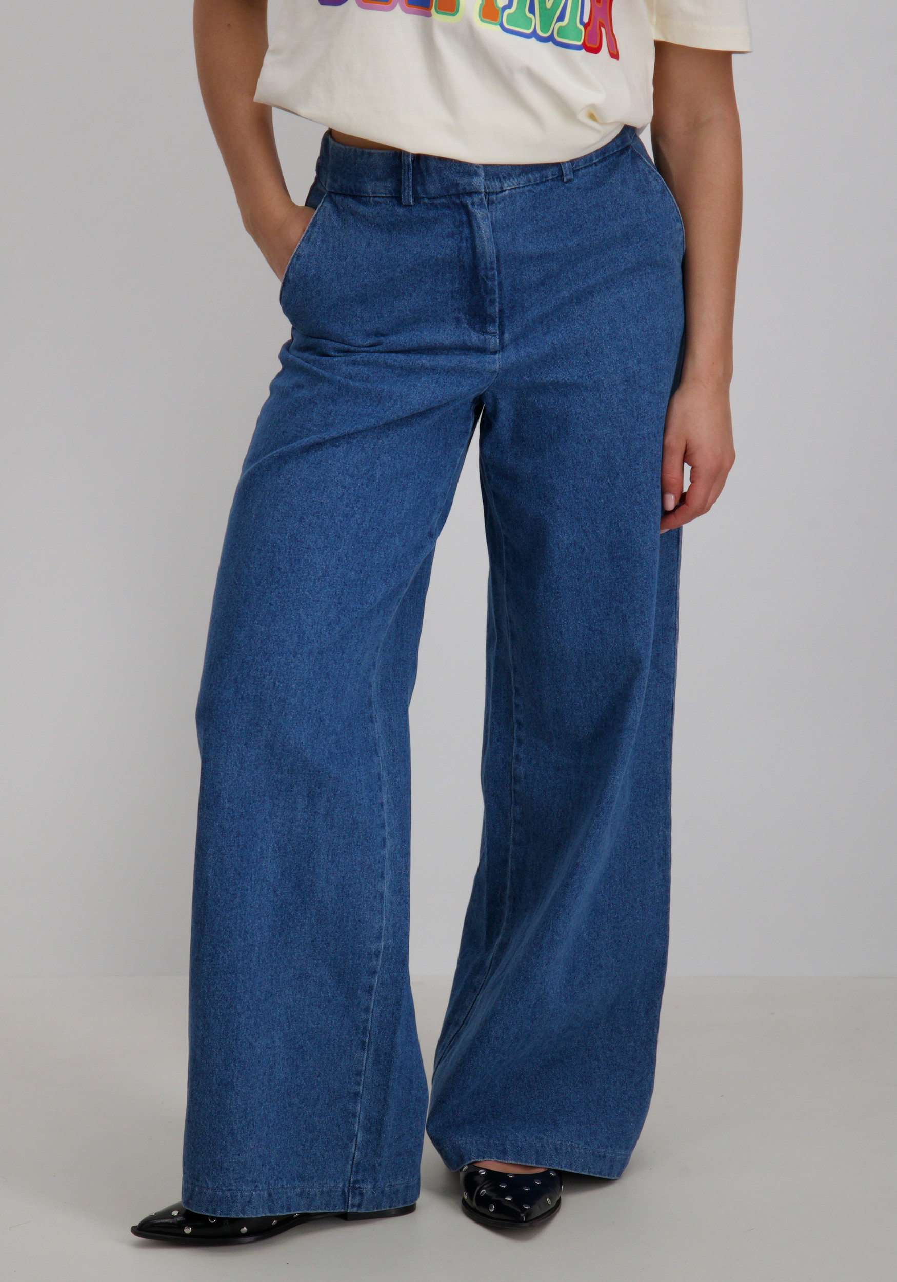 Vila Jeans Luca 14114683 Blauw