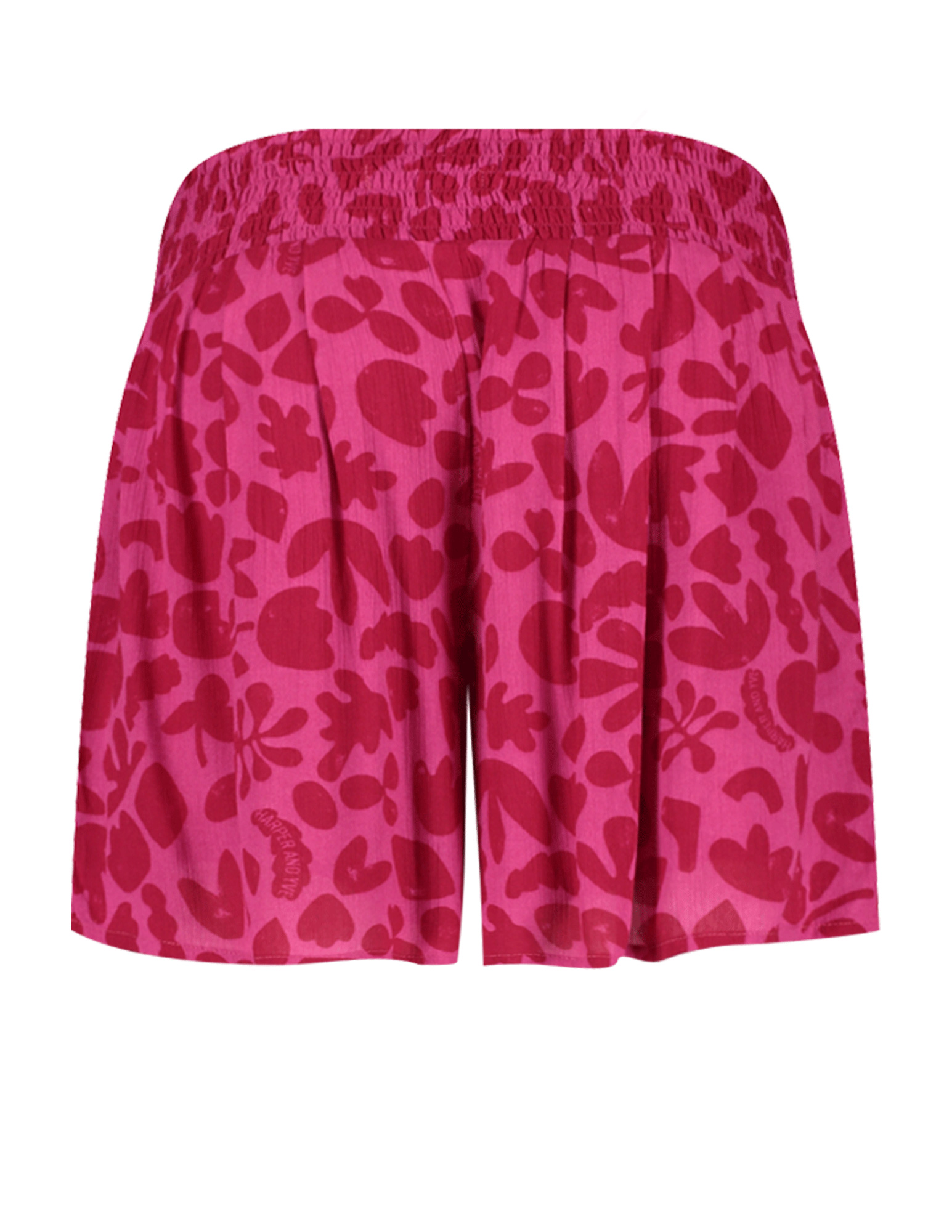 Harper & Yve Korte broek Mae SS23M100 Rose