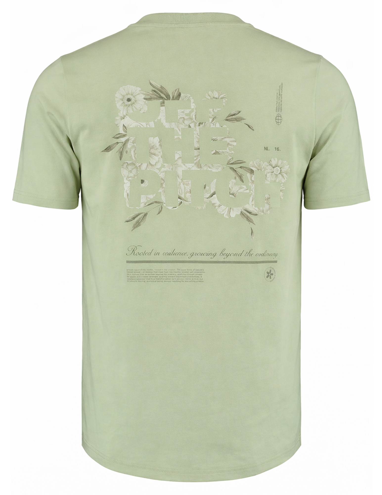 Off The Pitch T-shirt Blossom OTP261024 Licht groen