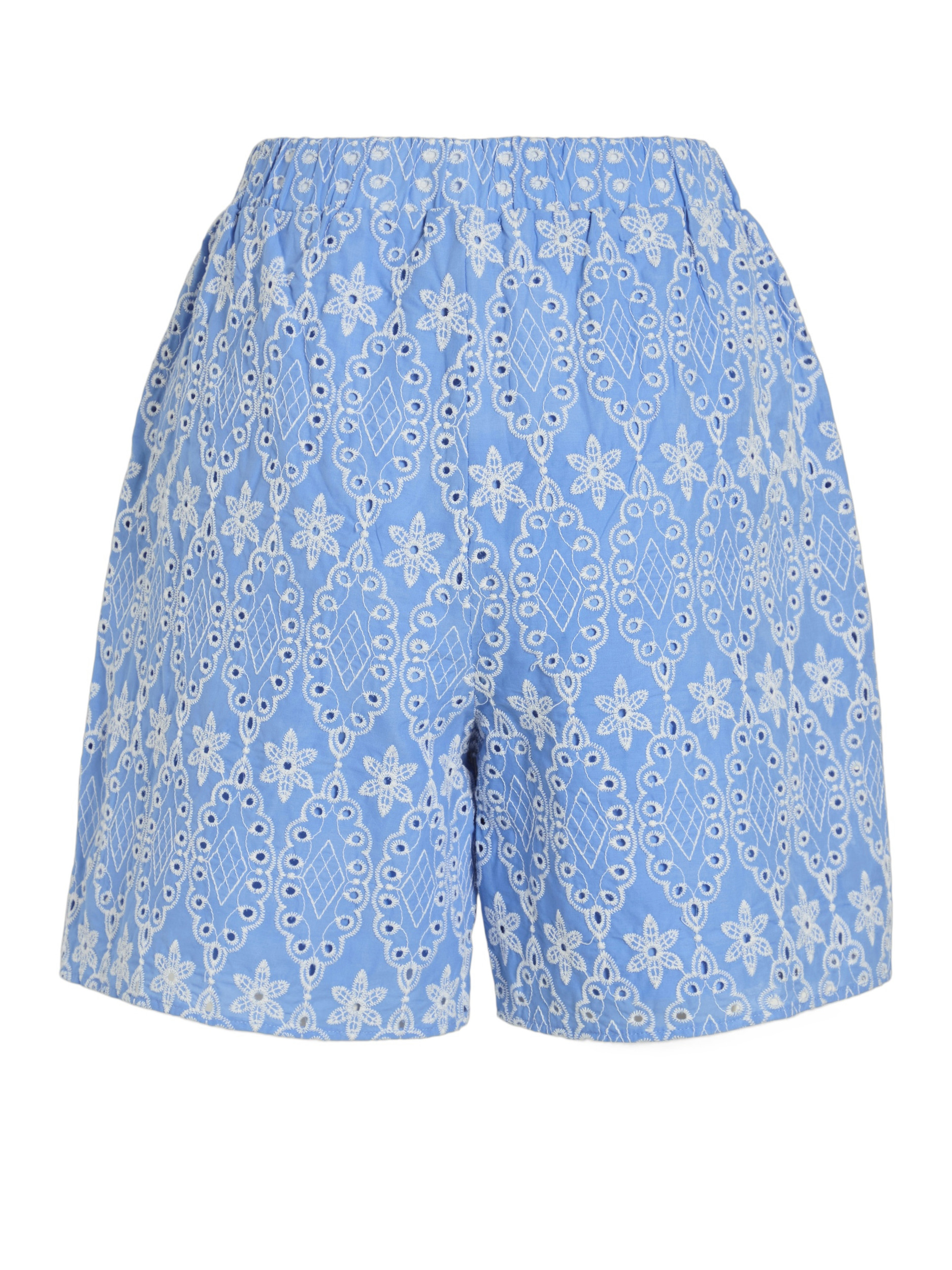 Vila Korte broek Molly 14110090 Licht blauw