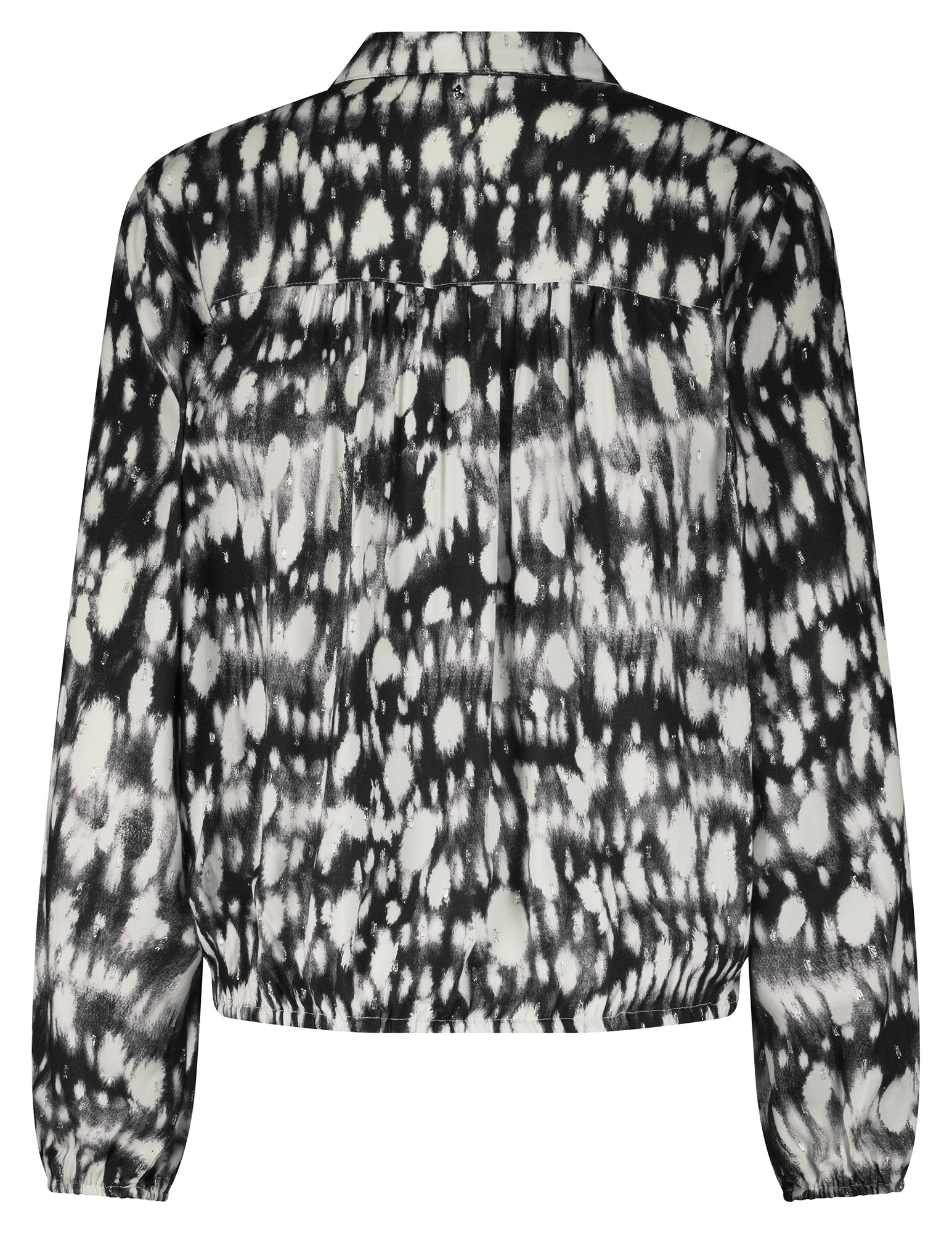 Tramontana Blouse louded dots C39-18-301 Zwart/Wit