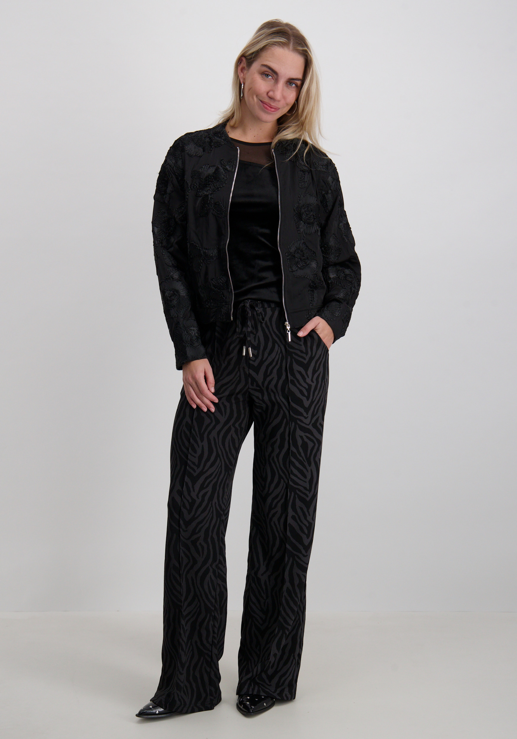 Jansen Amsterdam Jacket JILL W25.4 Zwart