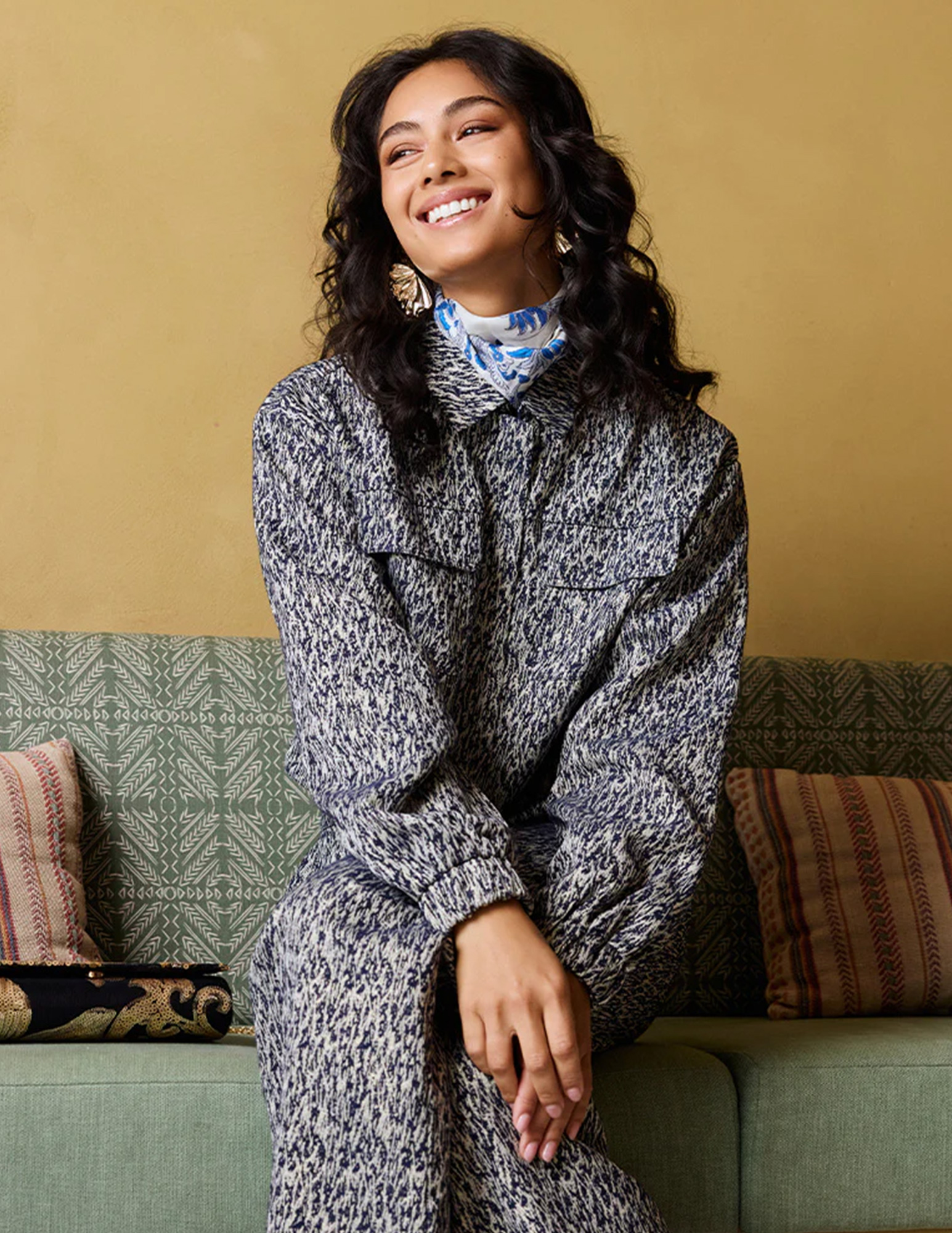 Lofty Manner Jacket Eleanor QJ300 Marine