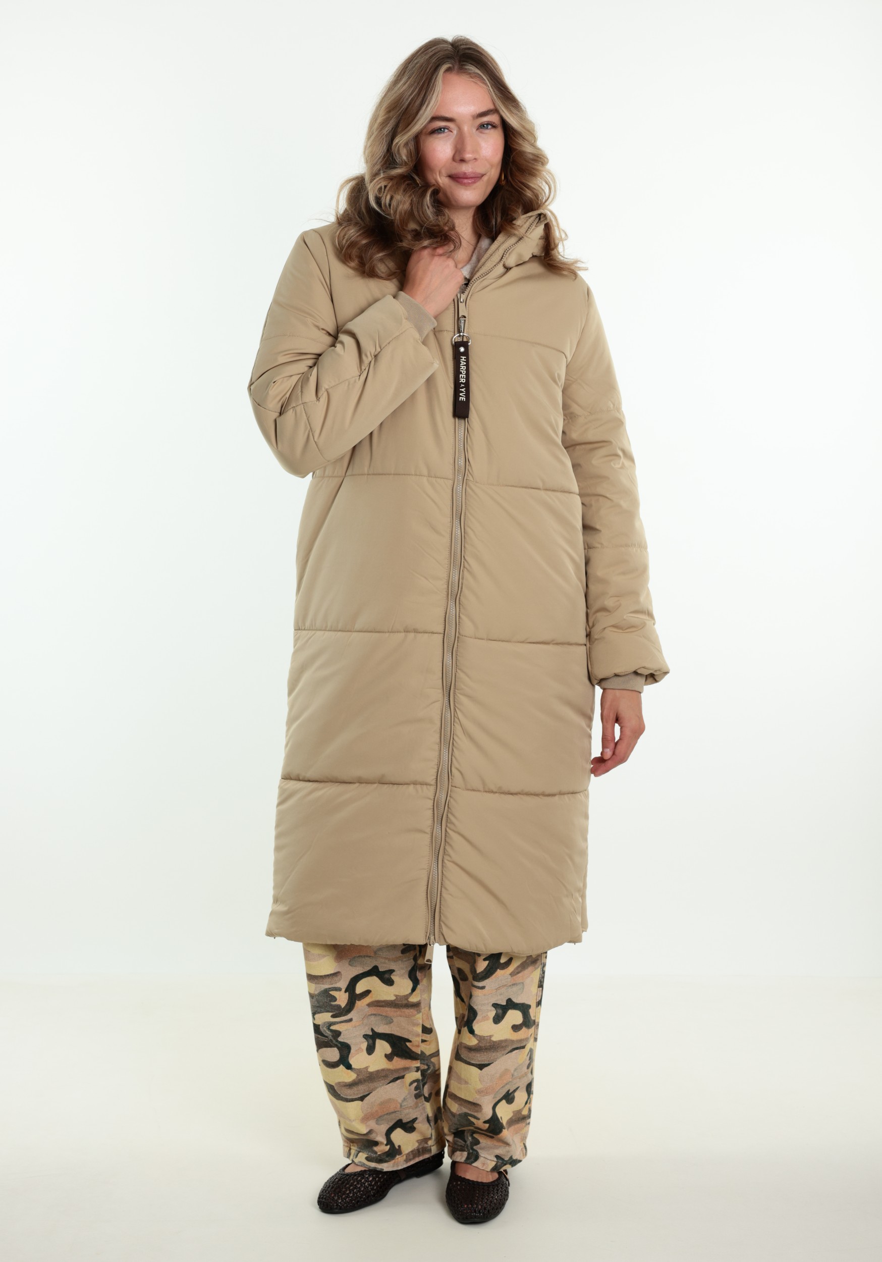 Harper & Yve Winterjas Jenny AW6N221 Zand