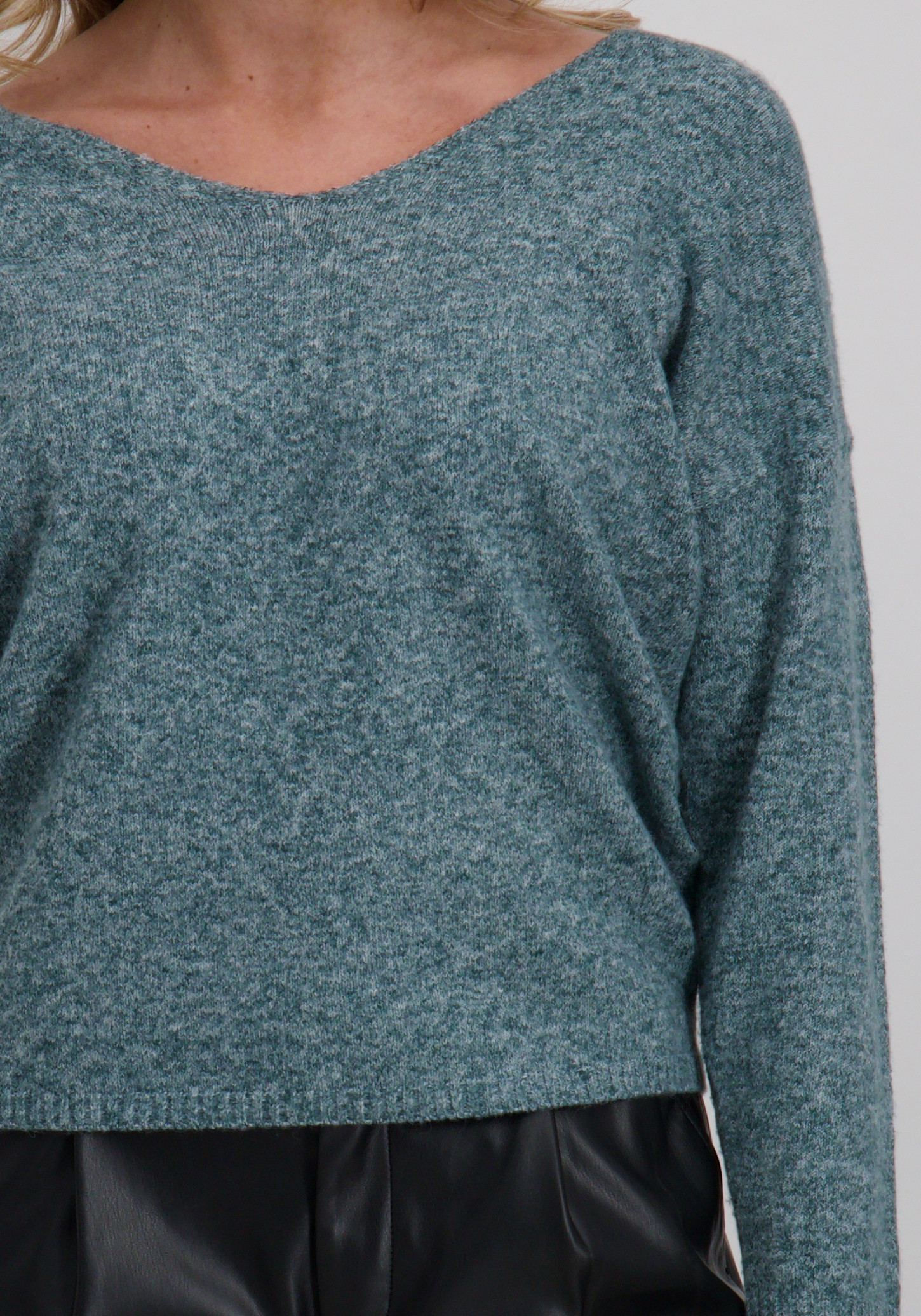 Only Trui Rica 15204279 Donker groen