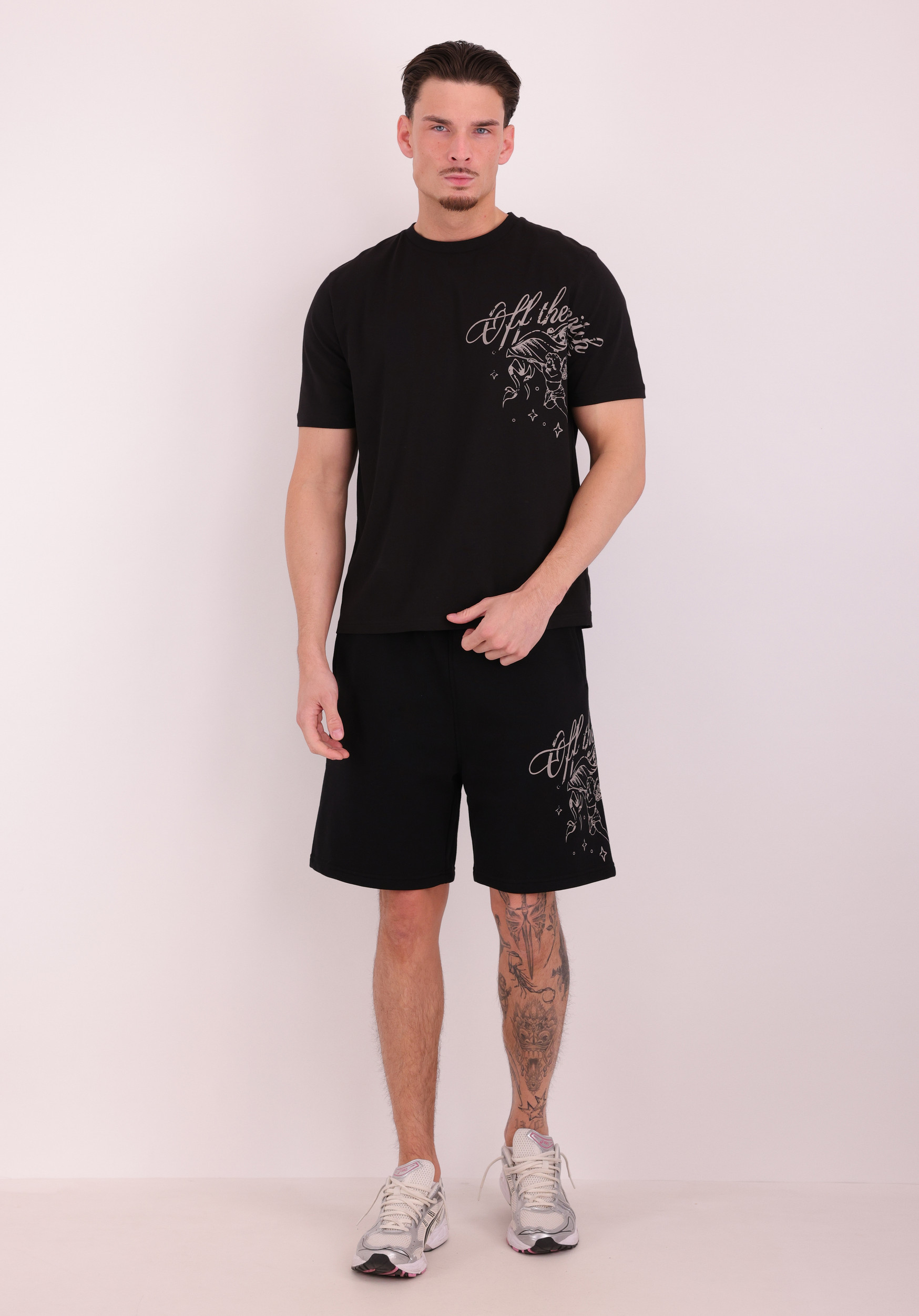 Off The Pitch Short Guardian OTP261031 Zwart