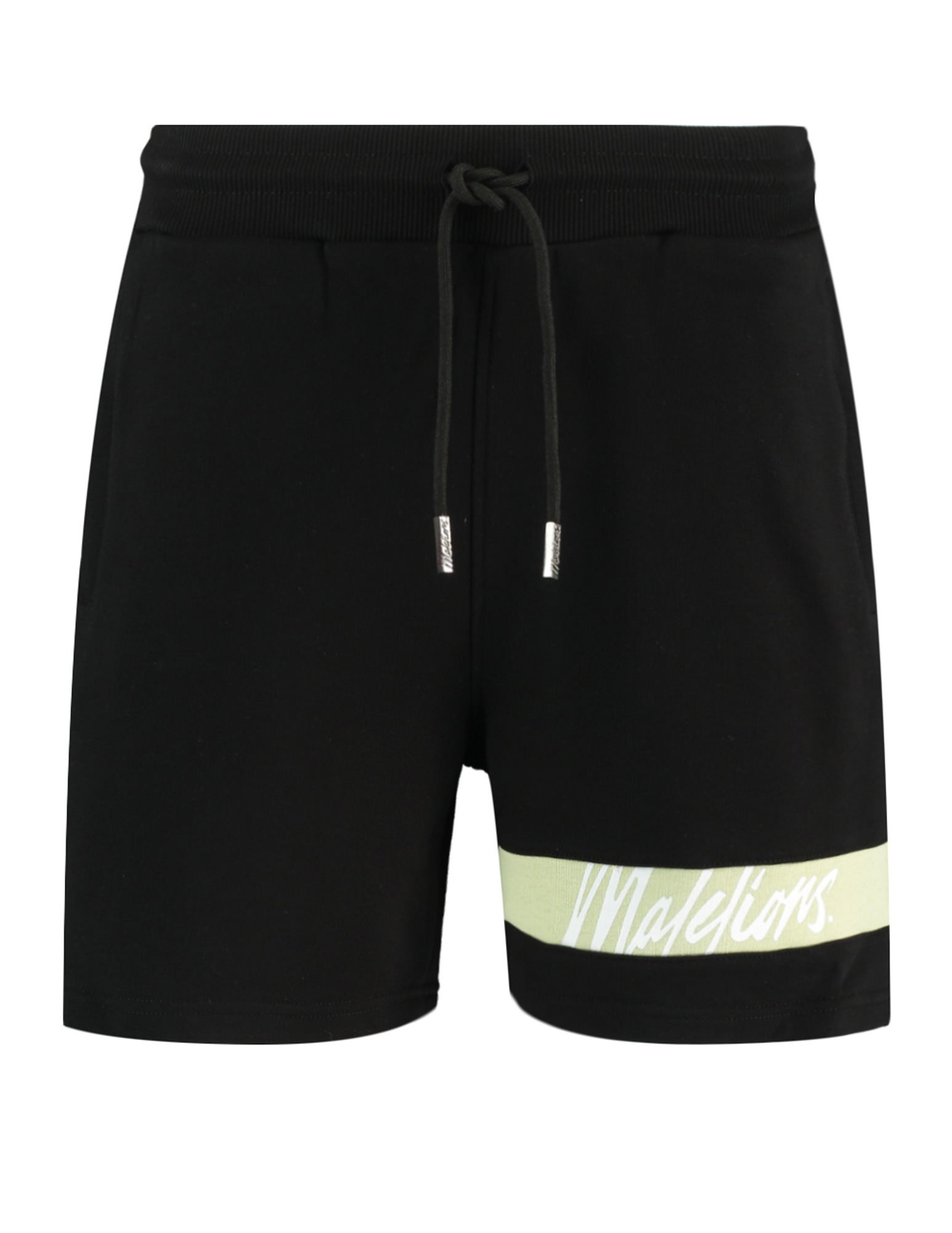 Malelions Short Captain MM3-SS25-05 Zwart