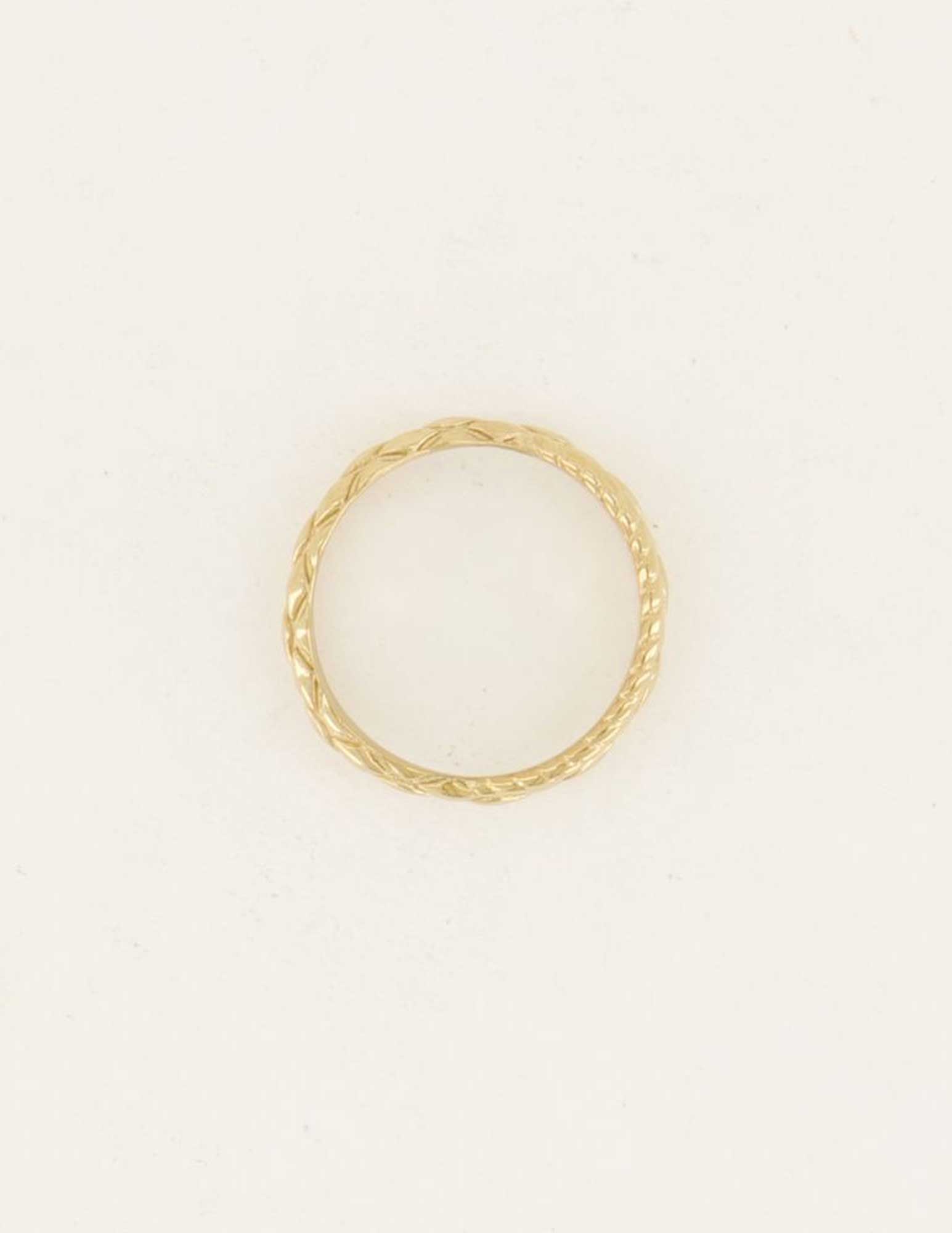 My Jewellery Ring gedraaid patroon MJ05678 Goud