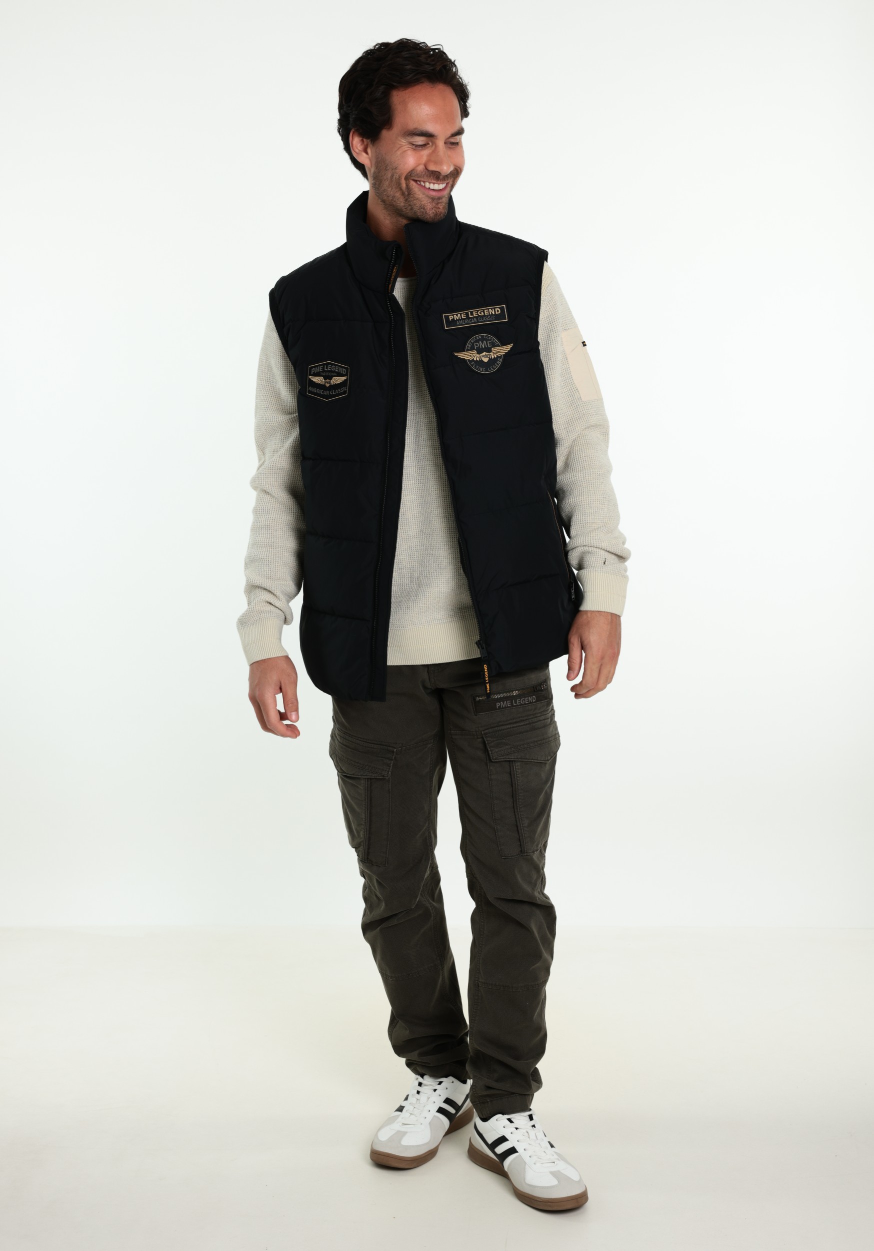 PME Legend Bodywarmer Snowburst PBW2608104 Zwart