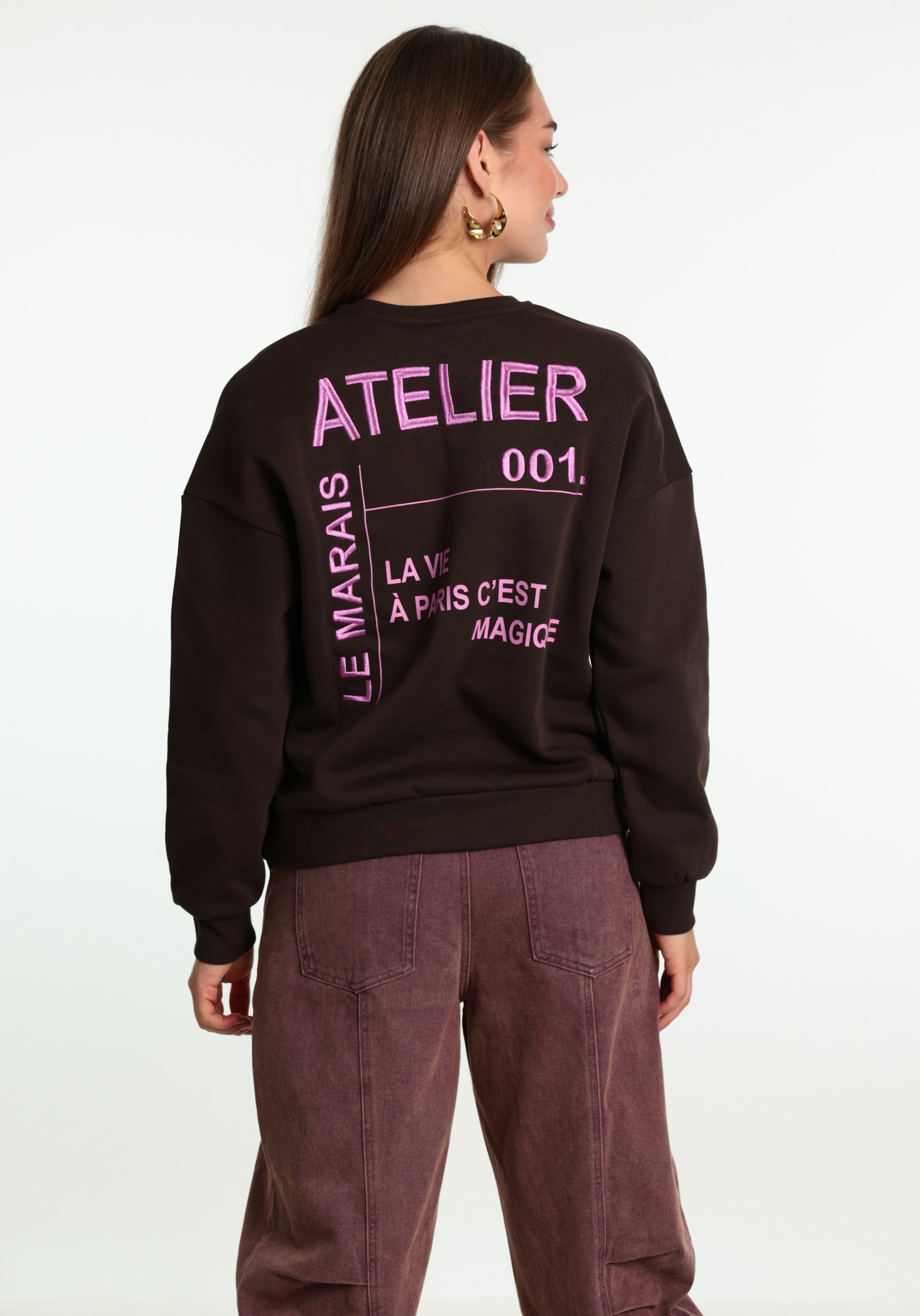 ONLY Sweater Zenja 15365859 Bruin