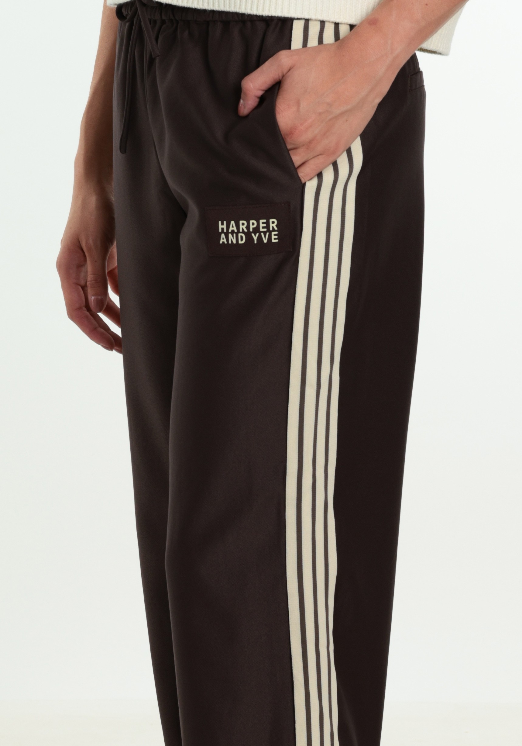 Harper & Yve Broek Hana AW6P101 Donker bruin