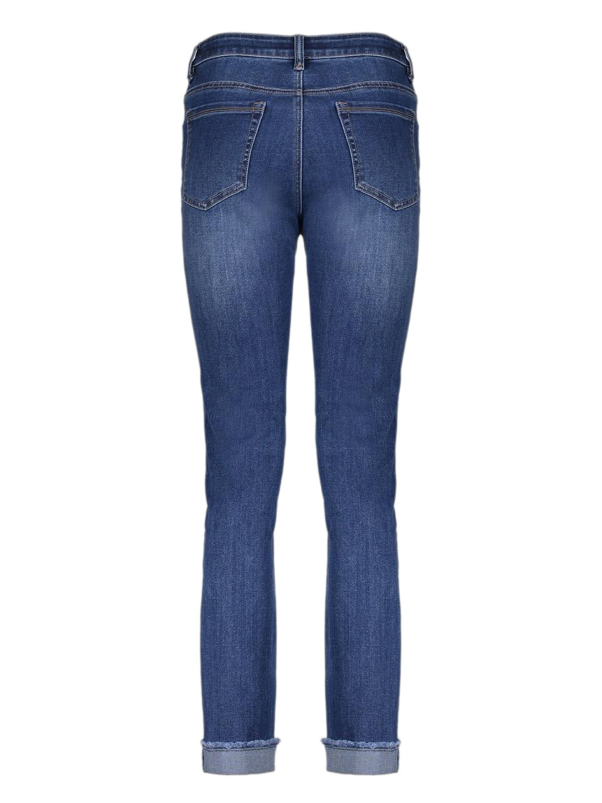 Geisha Jeans turn-up 51517-10 Blauw design