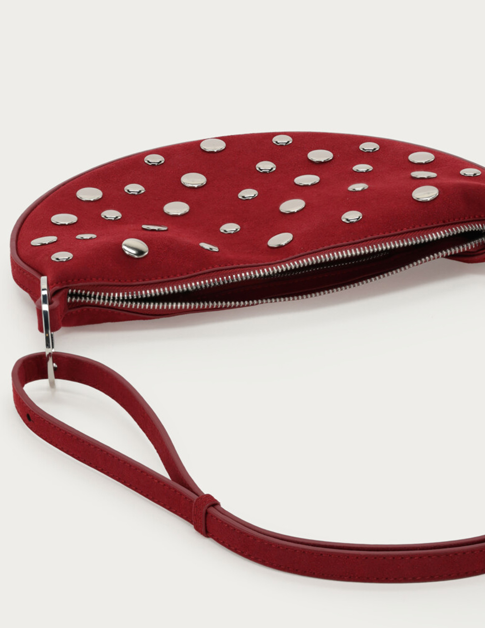 My Jewellery Crossbody tas met studs MJ14750 Rood