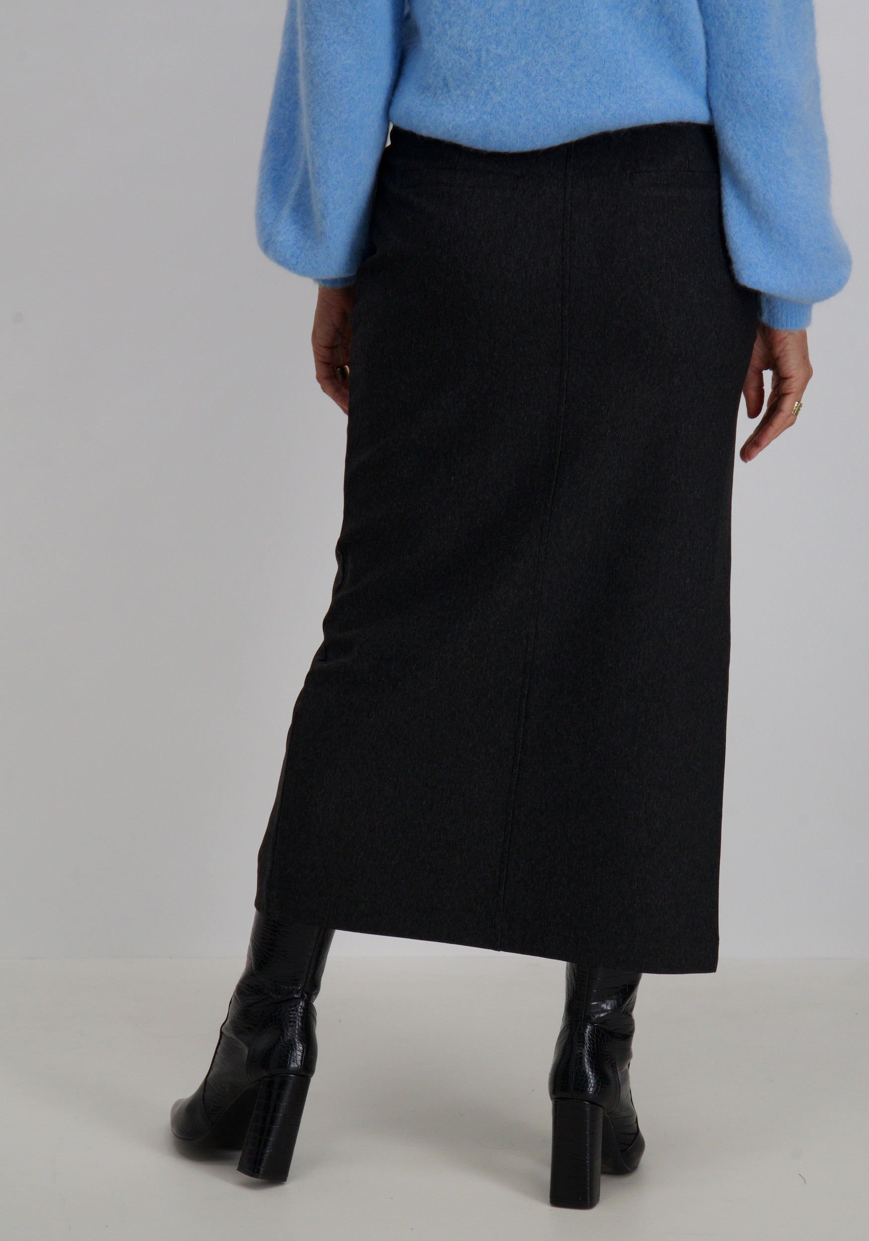 Jansen Amsterdam Rok GEORGIE W25 Donker Grijs